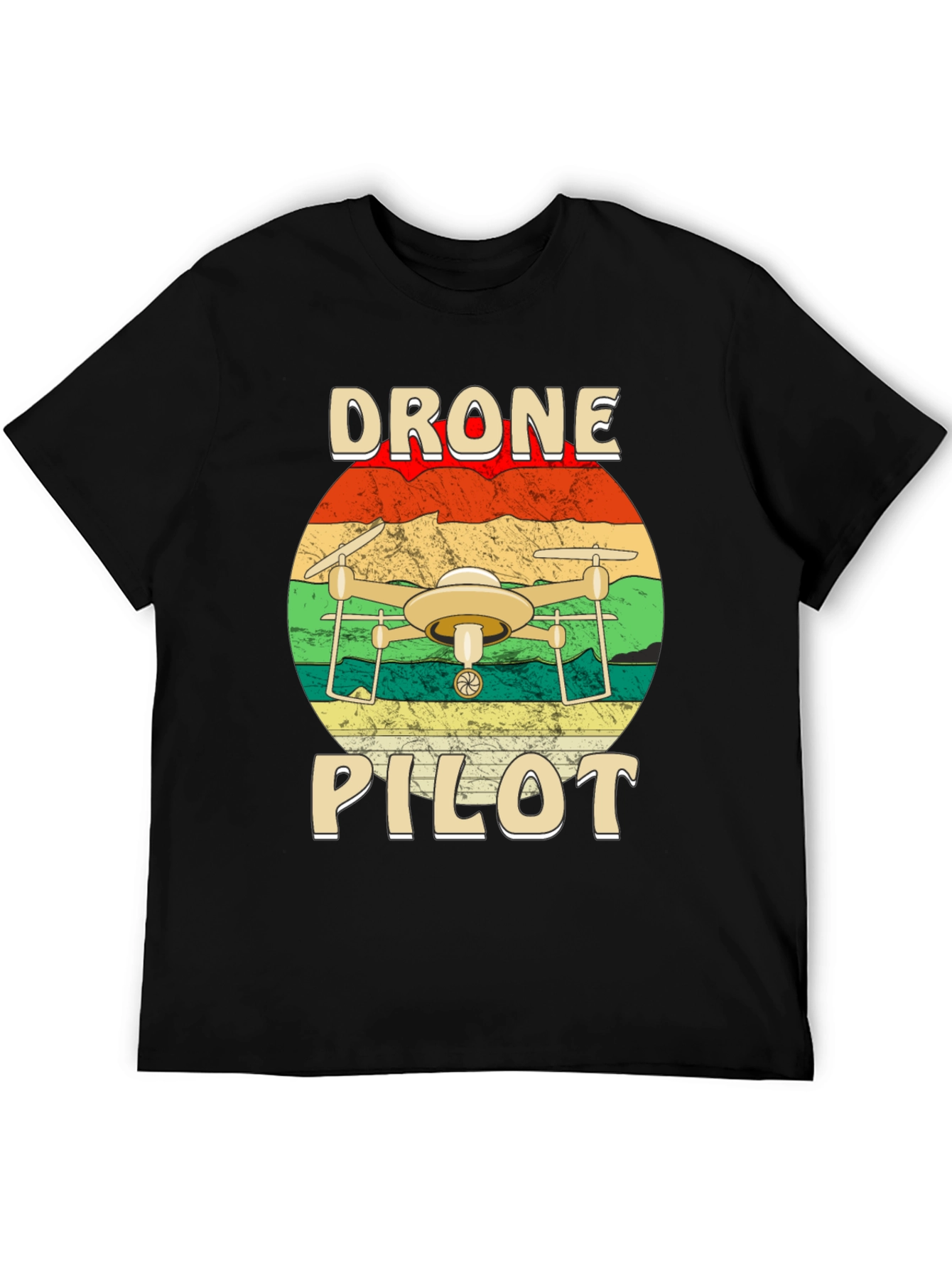 Drone Pilot Graphic T-Shirt - Aviation Enthusiast Tee