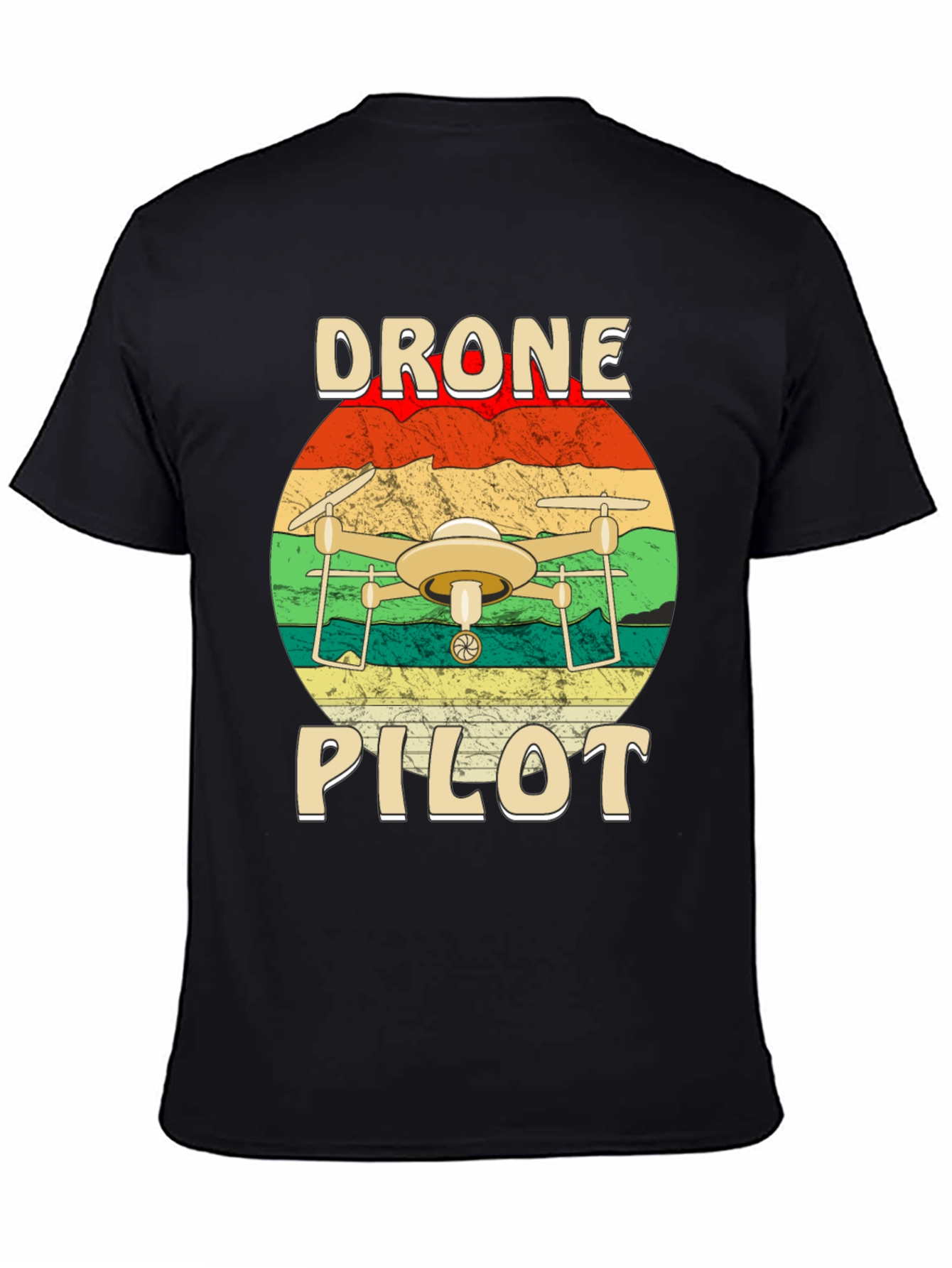 Drone Pilot Graphic T-Shirt - Aviation Enthusiast Tee