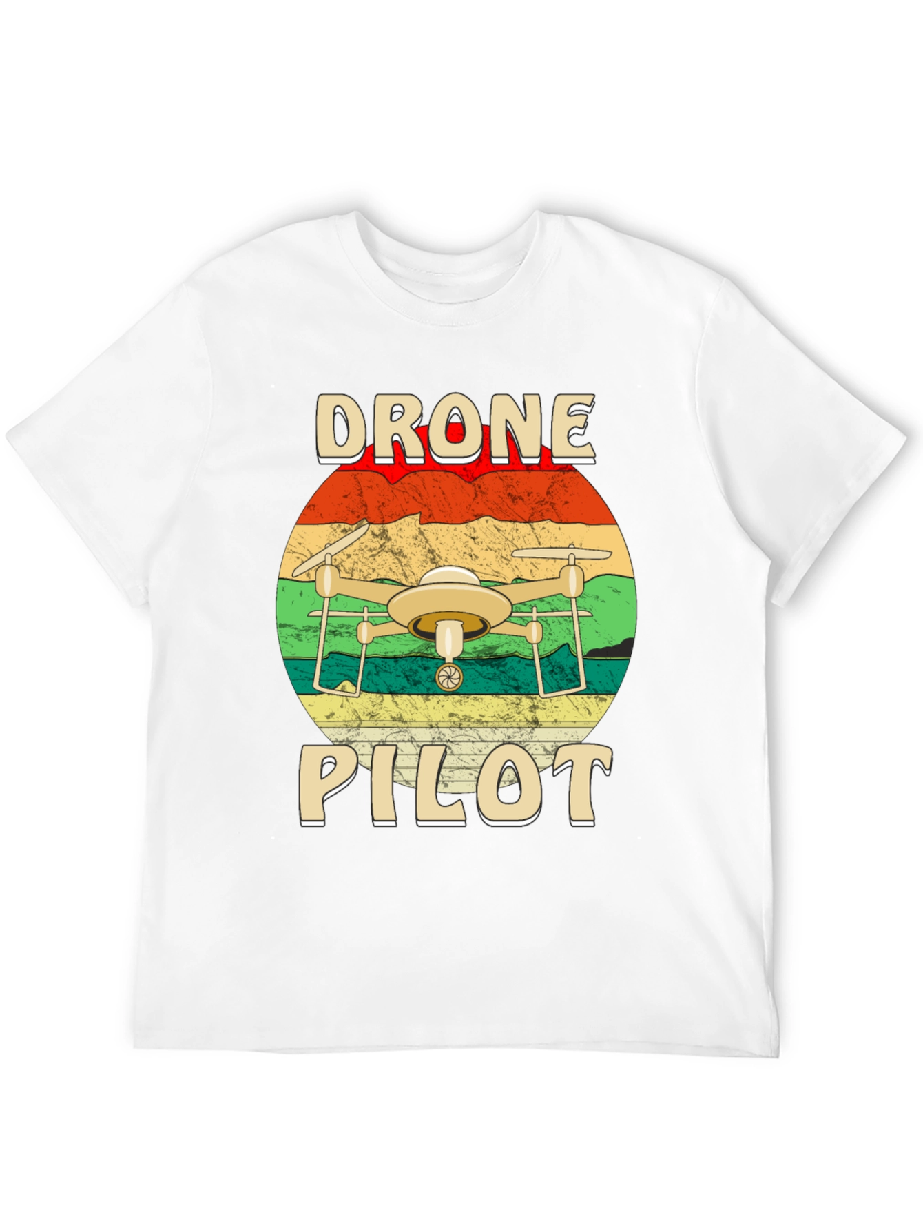 Drone Pilot Graphic T-Shirt - Aviation Enthusiast Tee