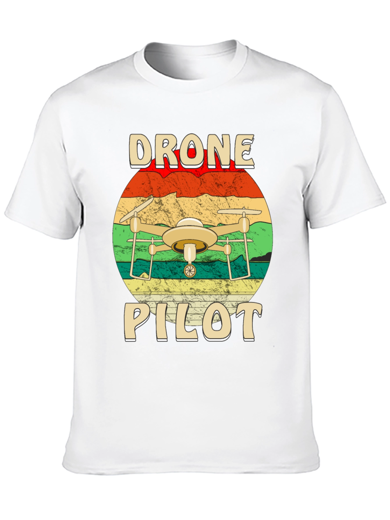 Drone Pilot Graphic T-Shirt - Aviation Enthusiast Tee