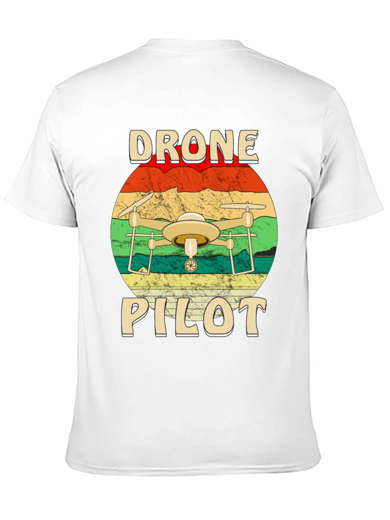 Drone Pilot Graphic T-Shirt - Aviation Enthusiast Tee