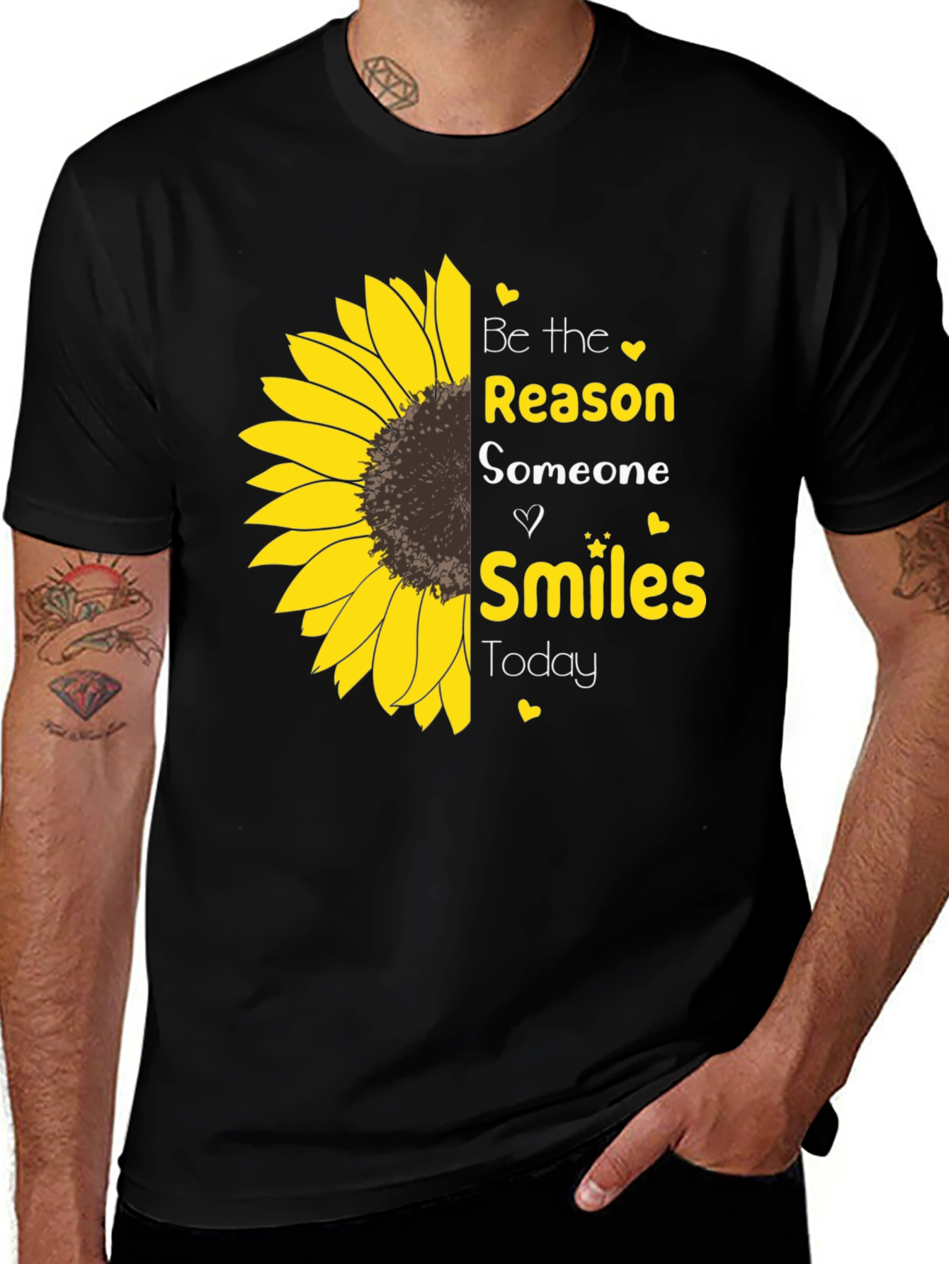 Sunflower Smiles Graphic Tee - Spread Joy