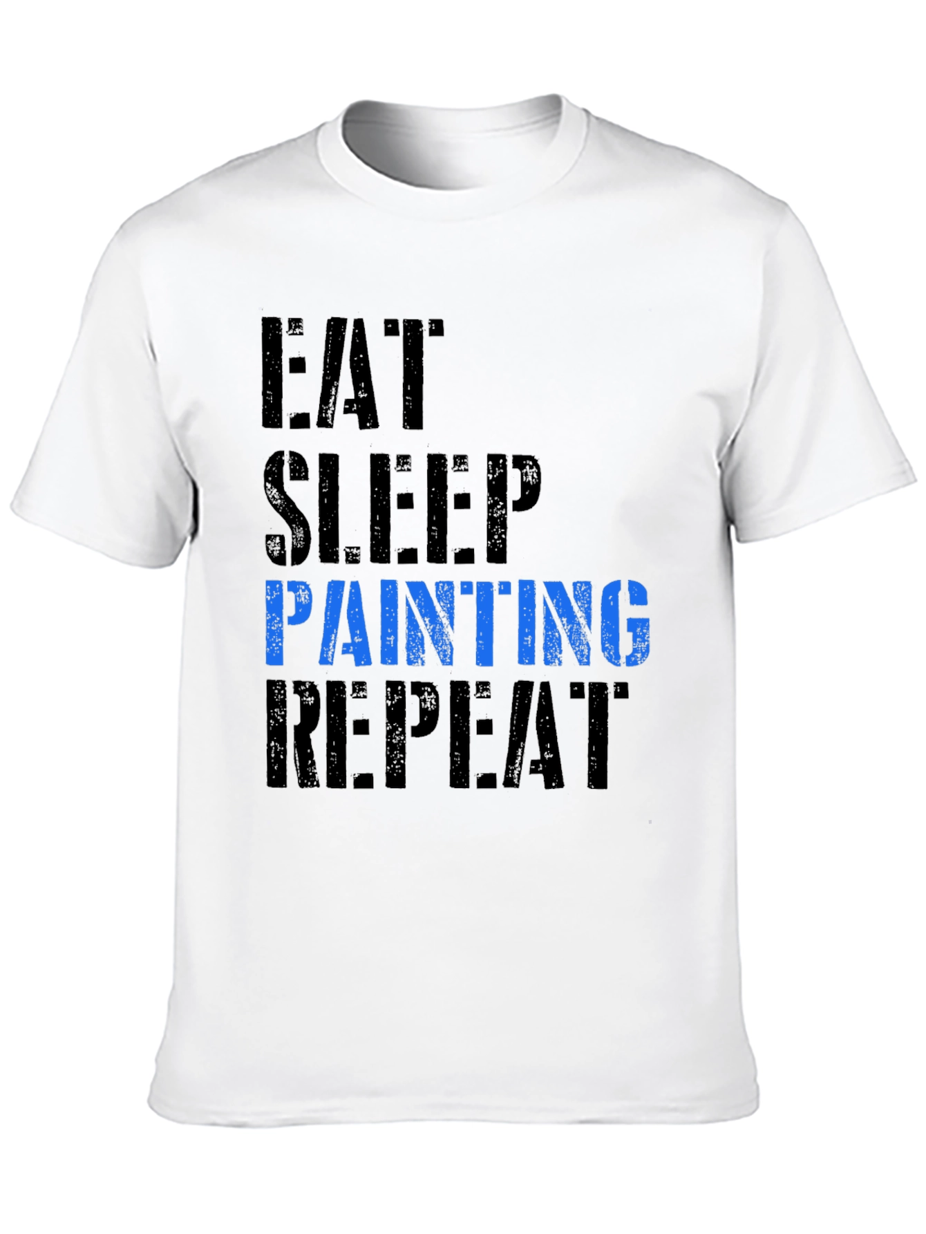 Eat Sleep Painting Repeat Graphic Tee