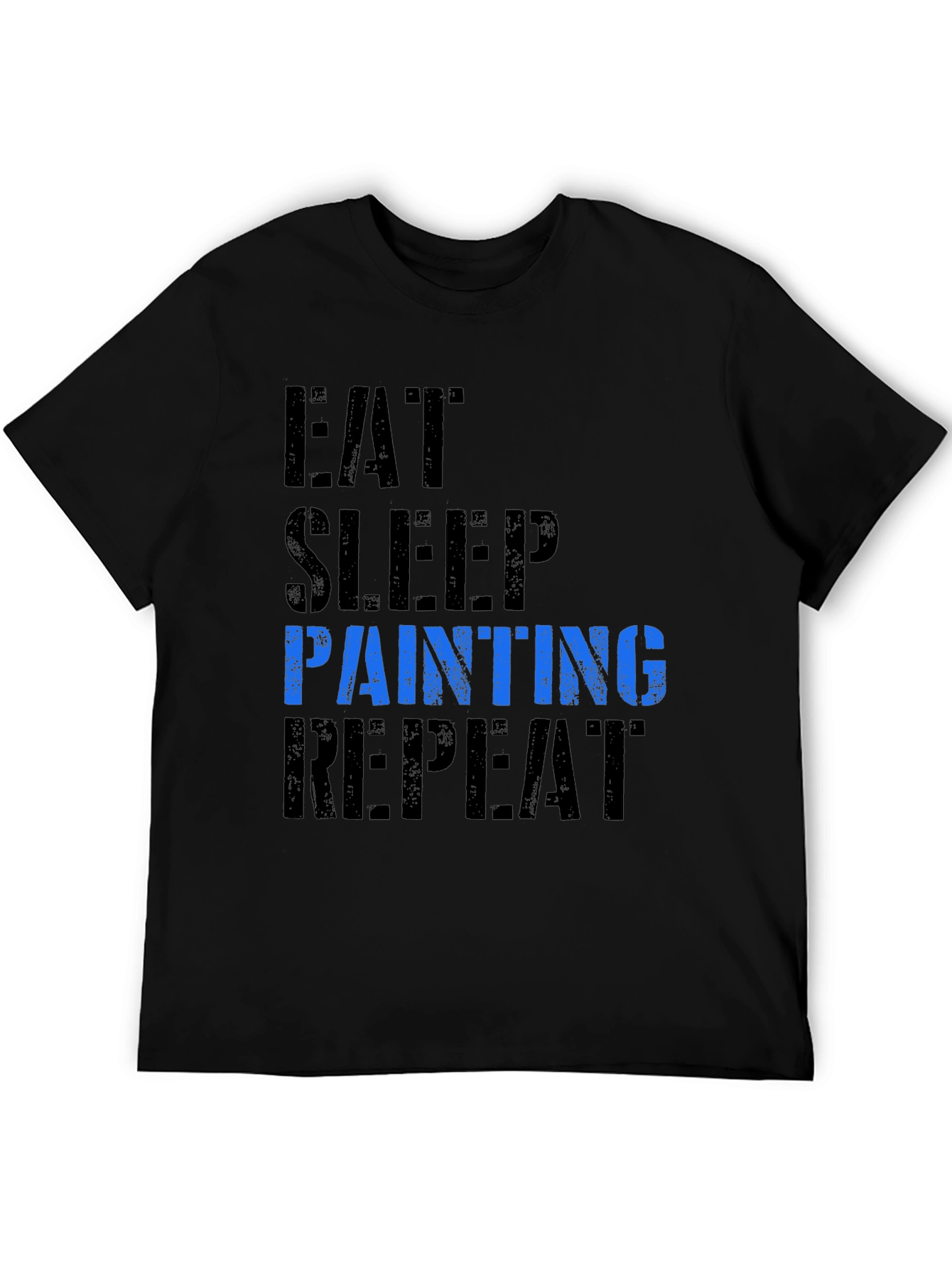 Eat Sleep Painting Repeat Graphic Tee