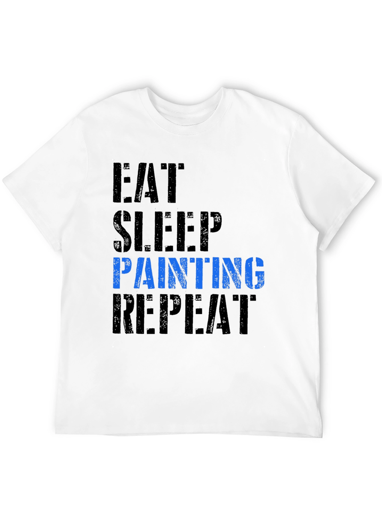 Eat Sleep Painting Repeat Graphic Tee