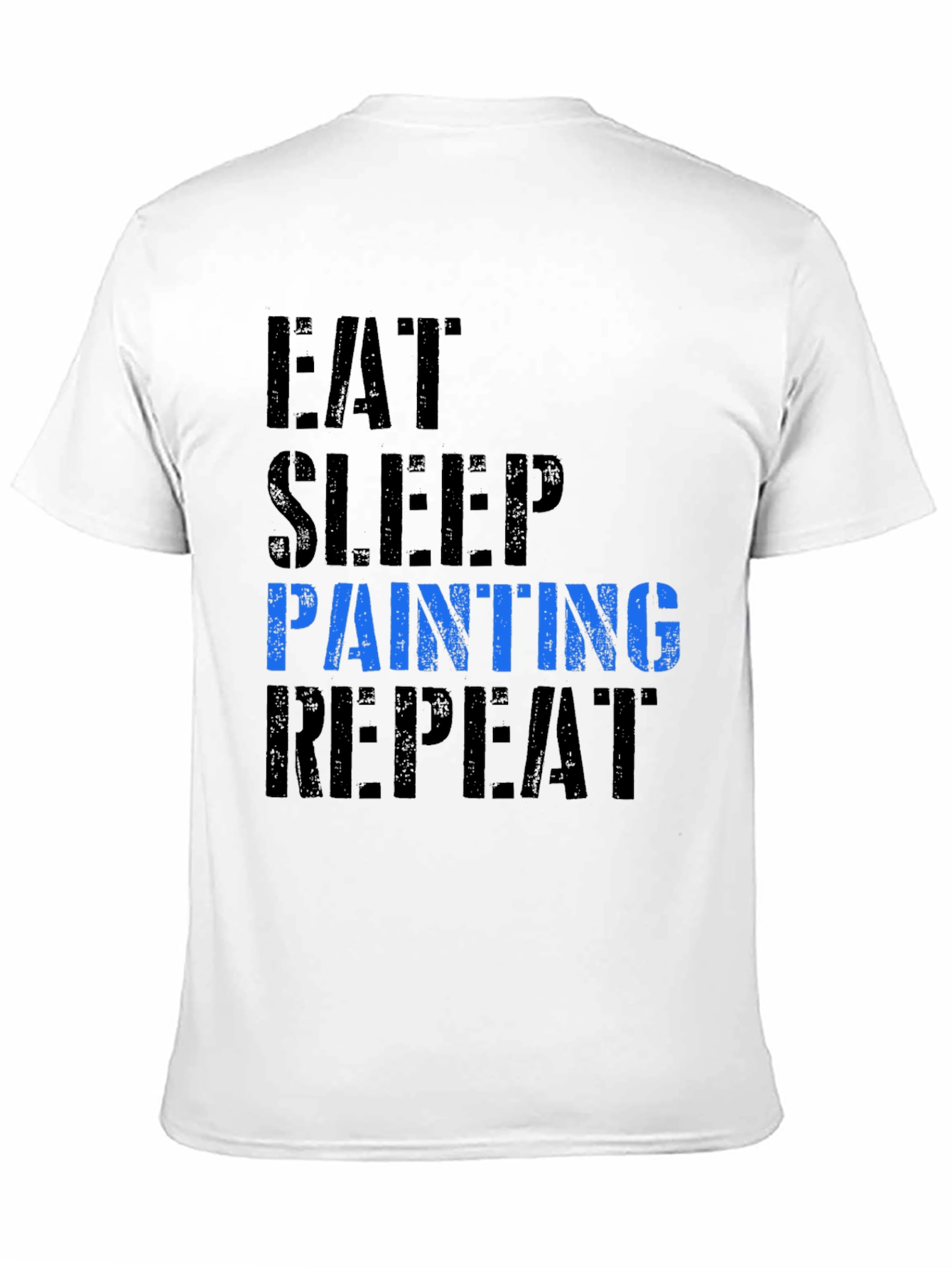 Eat Sleep Painting Repeat Graphic Tee
