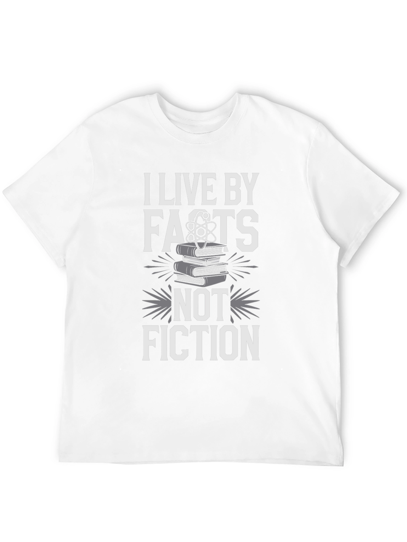 Facts Over Fiction T-Shirt - Science & Knowledge Tee