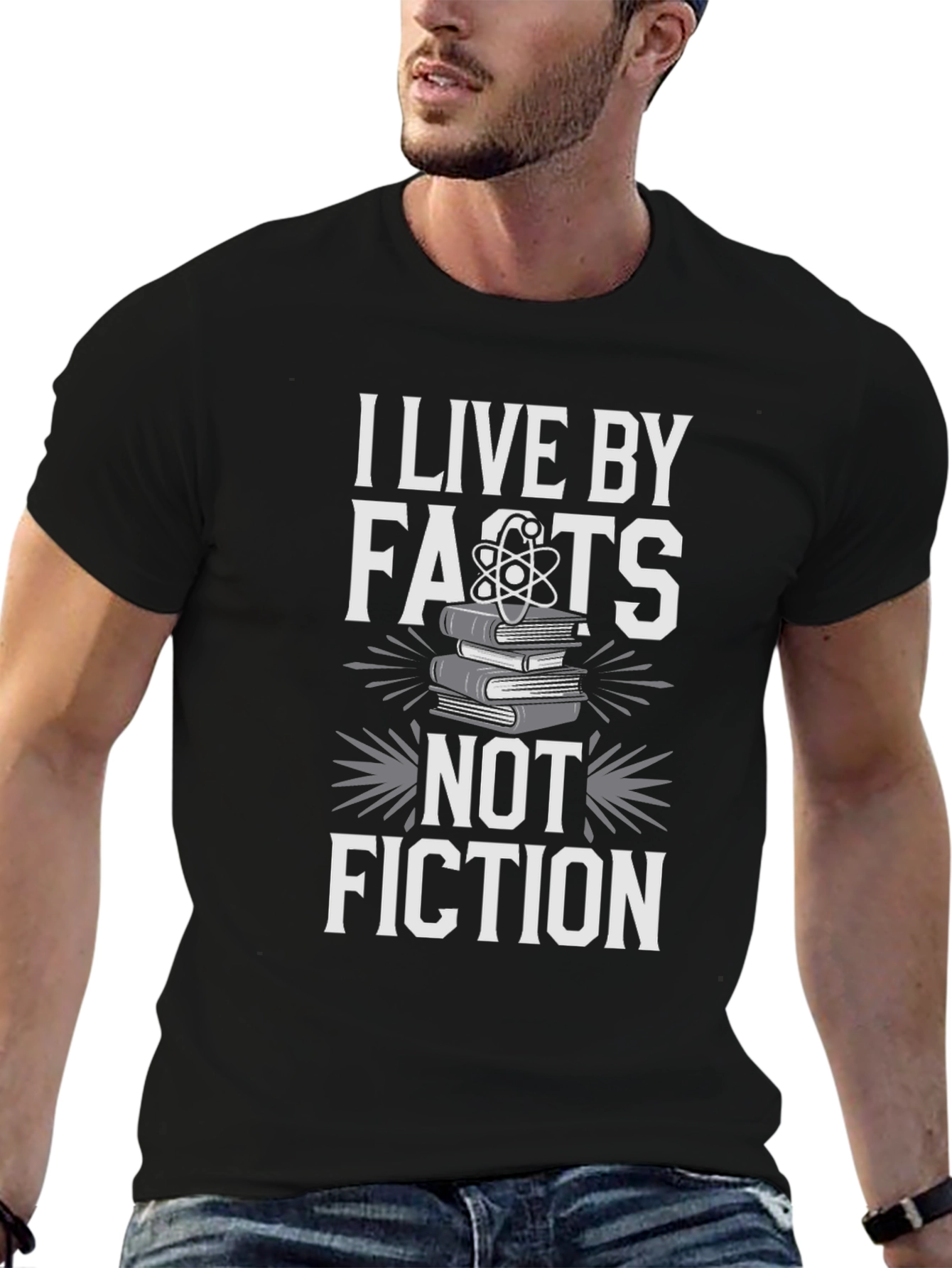Facts Over Fiction T-Shirt - Science & Knowledge Tee