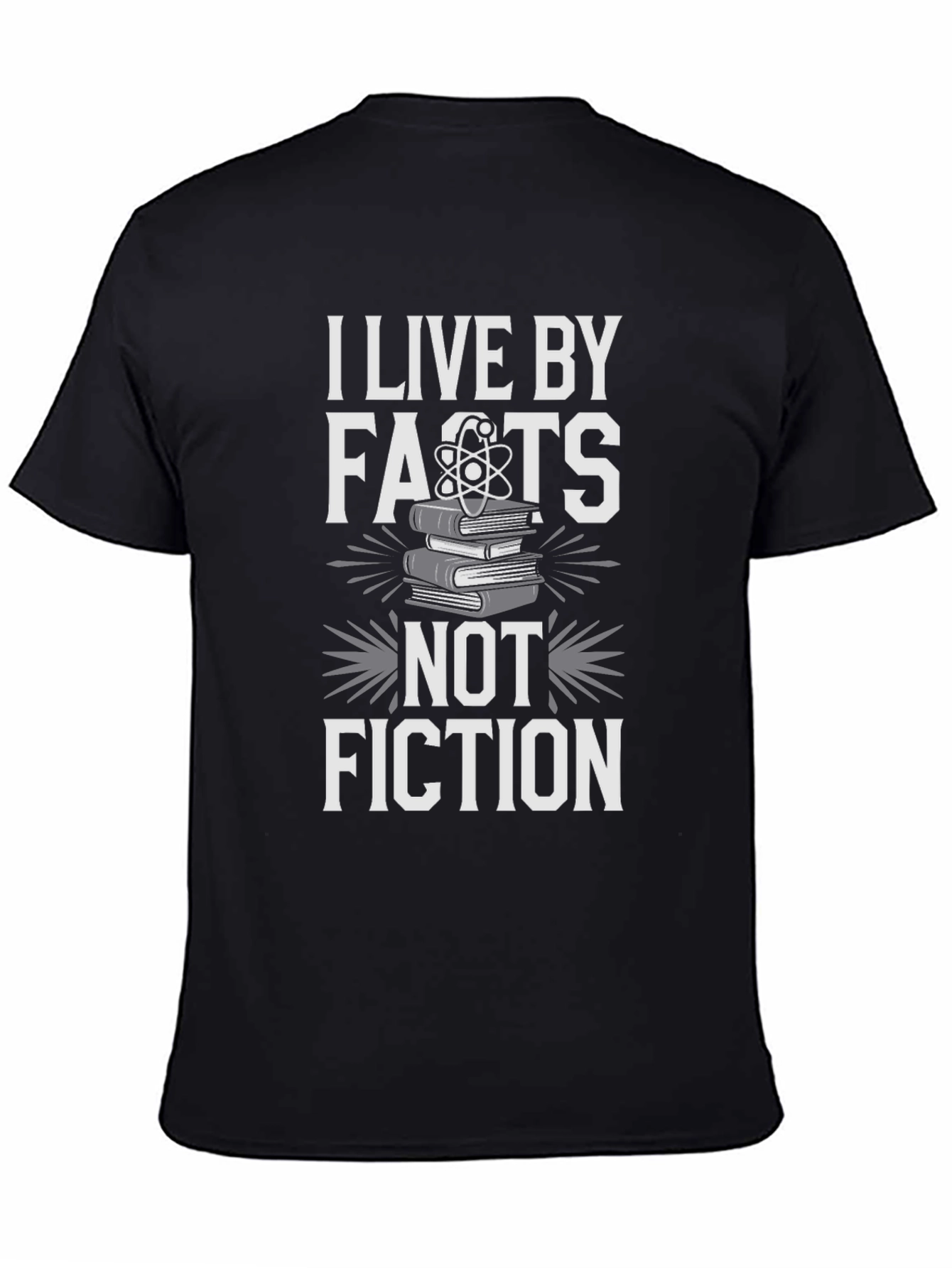 Facts Over Fiction T-Shirt - Science & Knowledge Tee