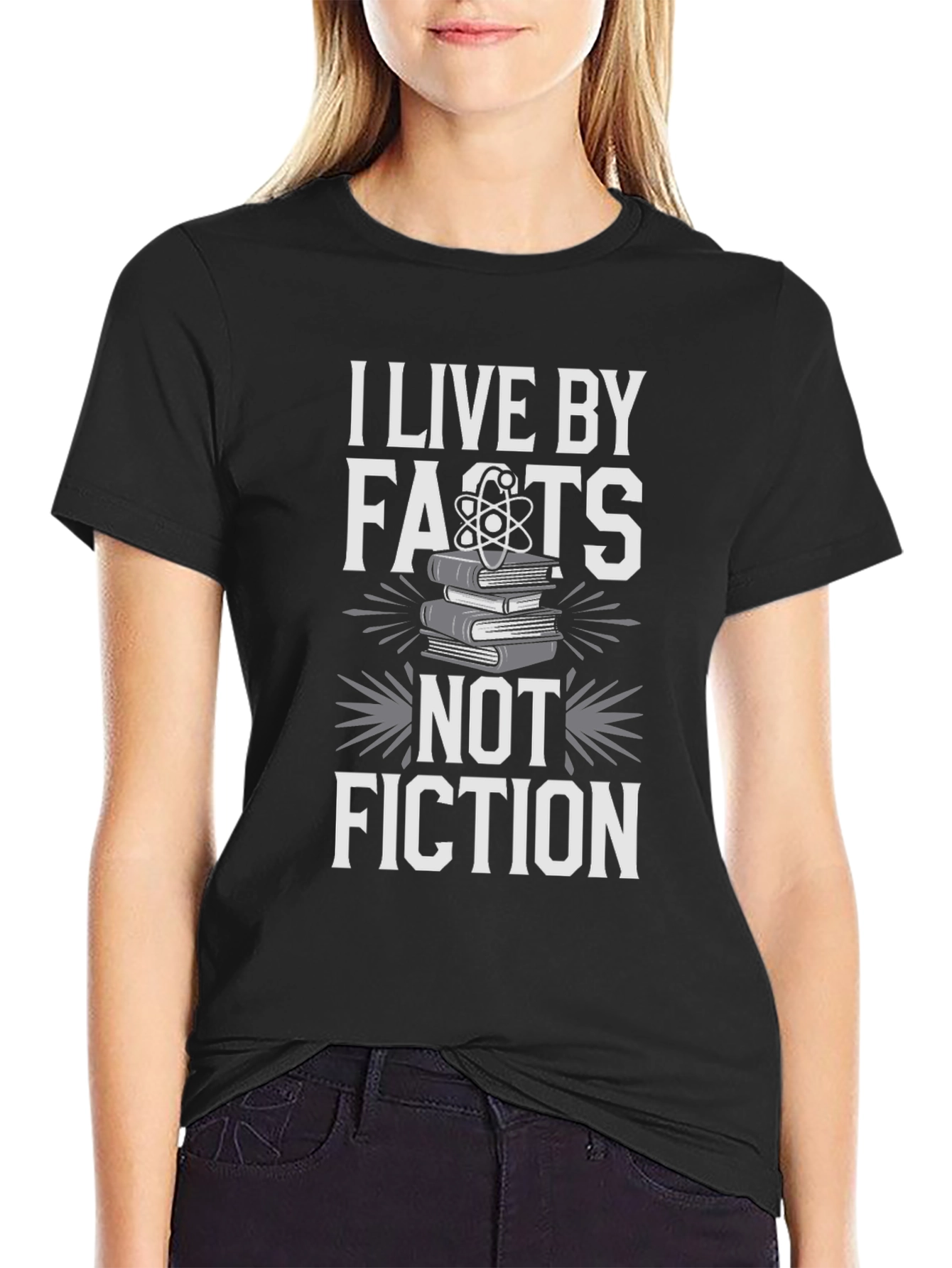 Facts Over Fiction T-Shirt - Science & Knowledge Tee