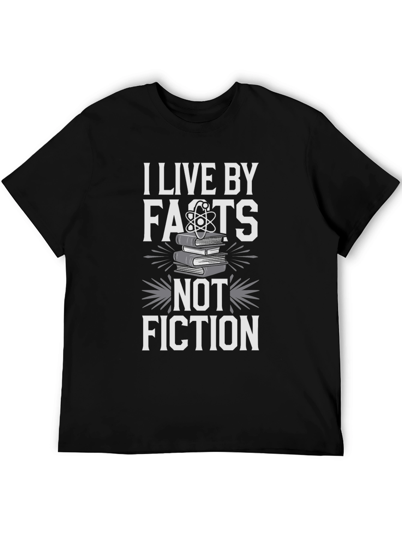 Facts Over Fiction T-Shirt - Science & Knowledge Tee