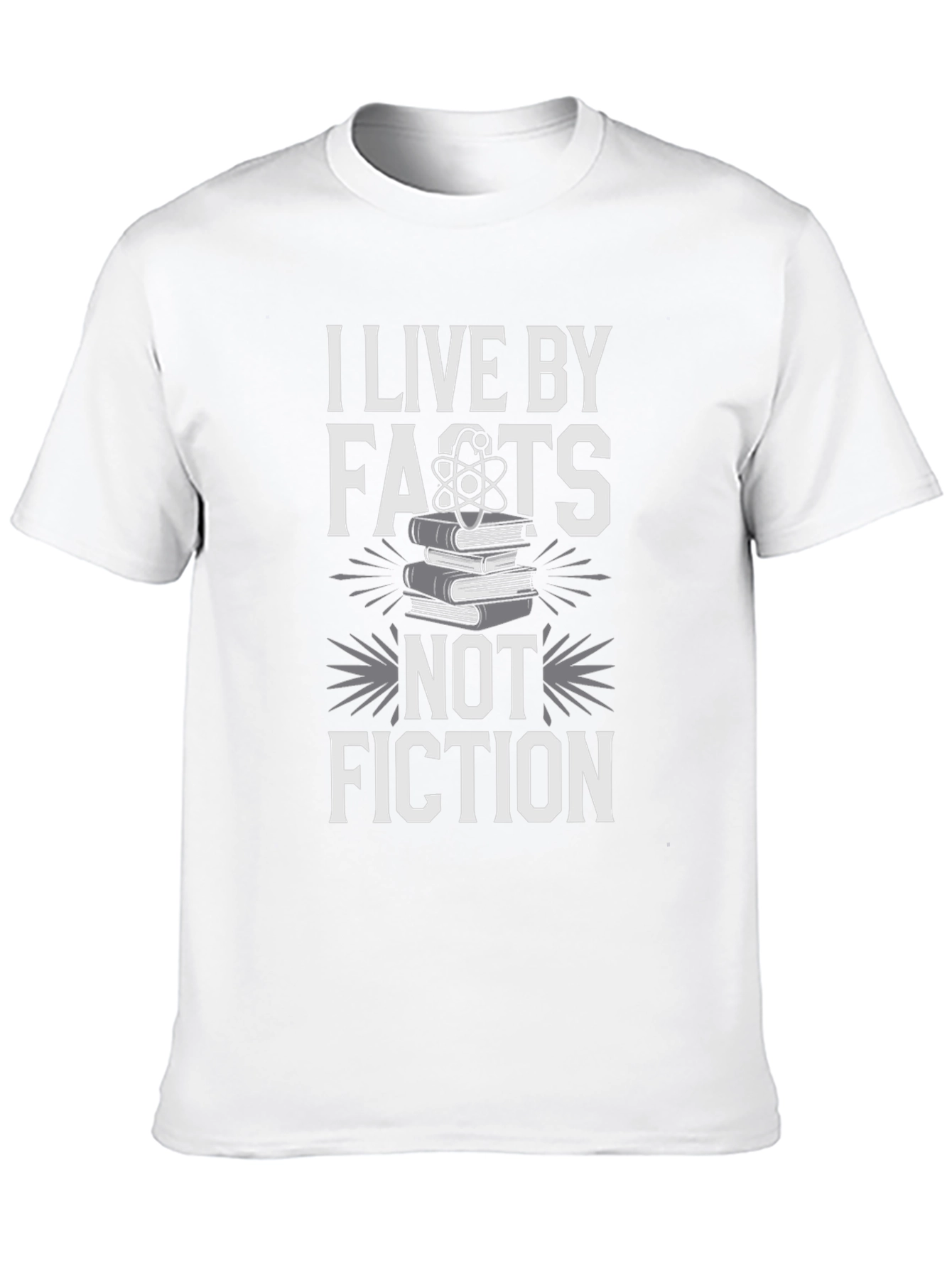 Facts Over Fiction T-Shirt - Science & Knowledge Tee