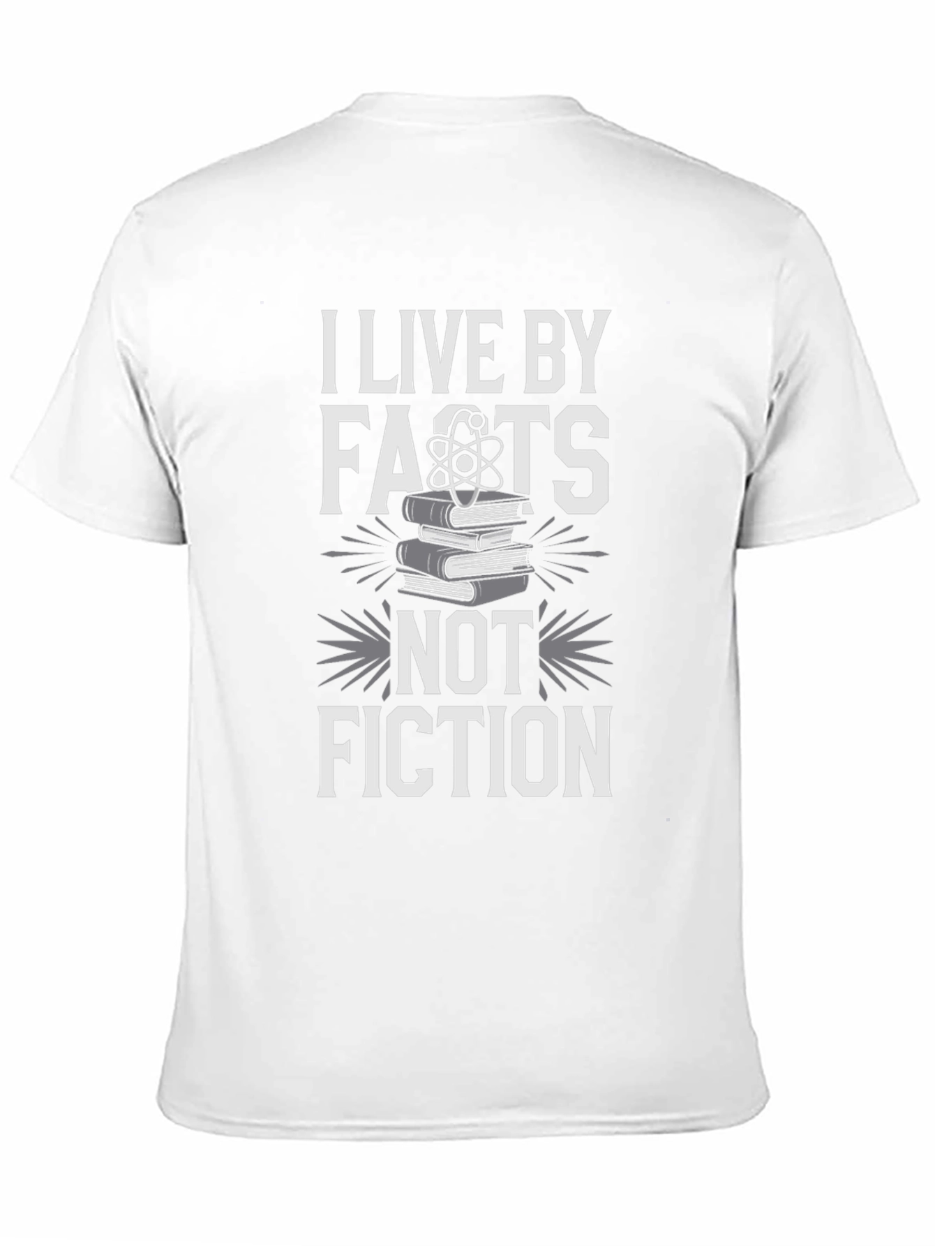 Facts Over Fiction T-Shirt - Science & Knowledge Tee