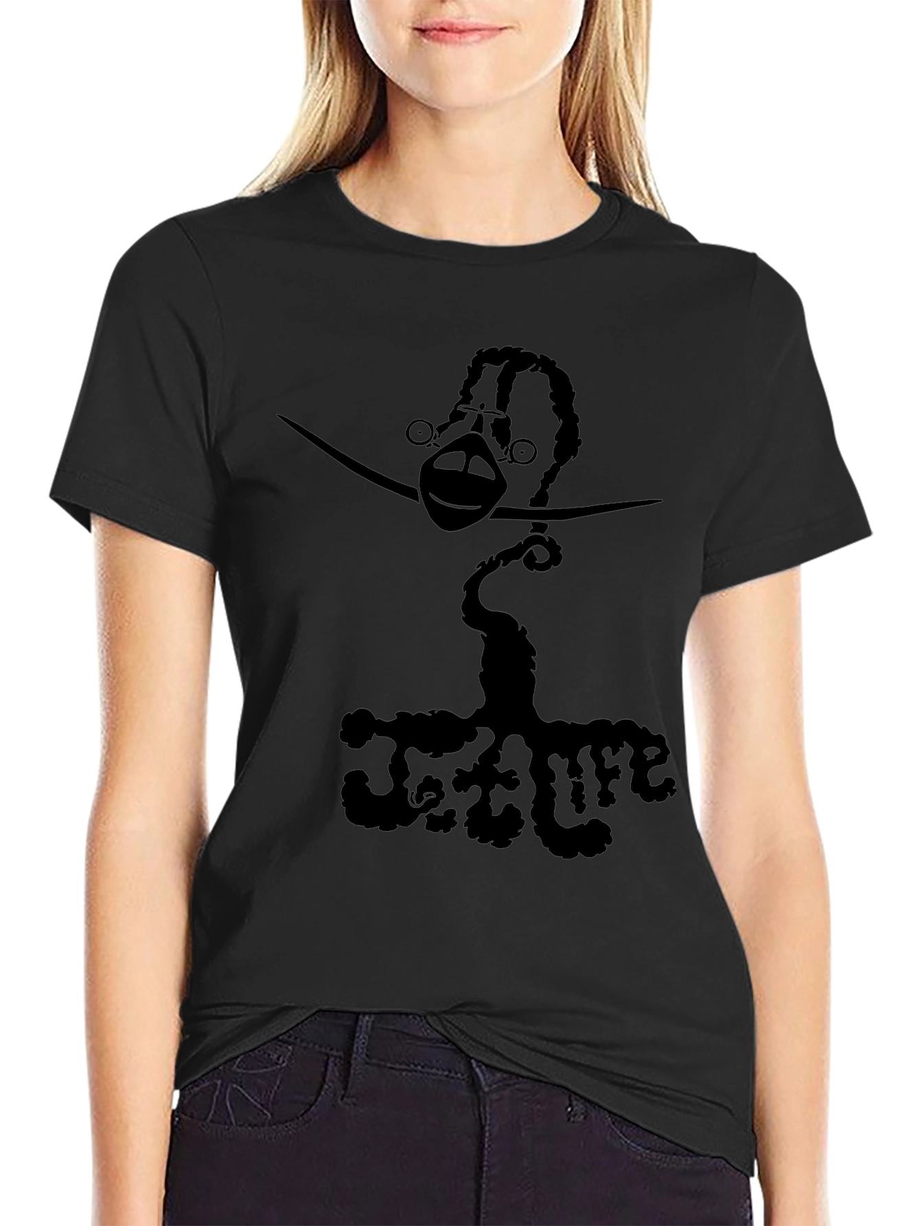 Jet Life Black Graphic Tee