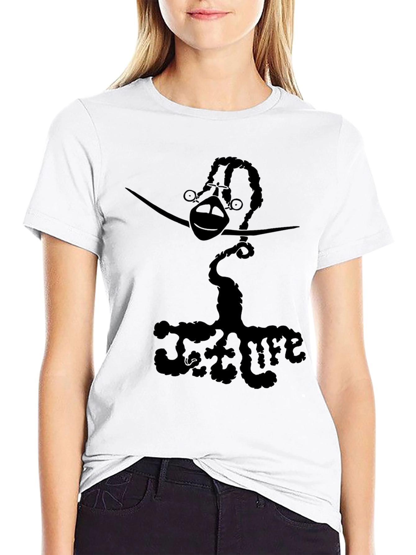 Jet Life Black Graphic Tee