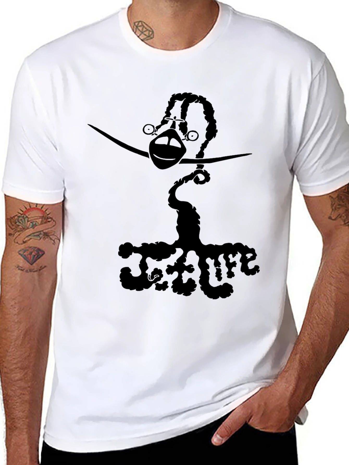 Jet Life Black Graphic Tee