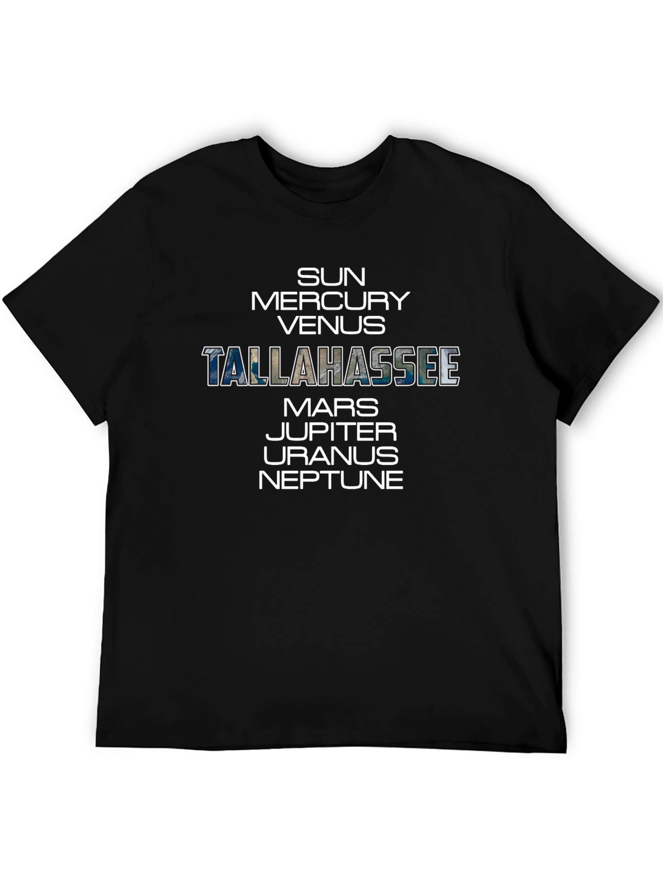 Tallahassee Planets Graphic T-Shirt