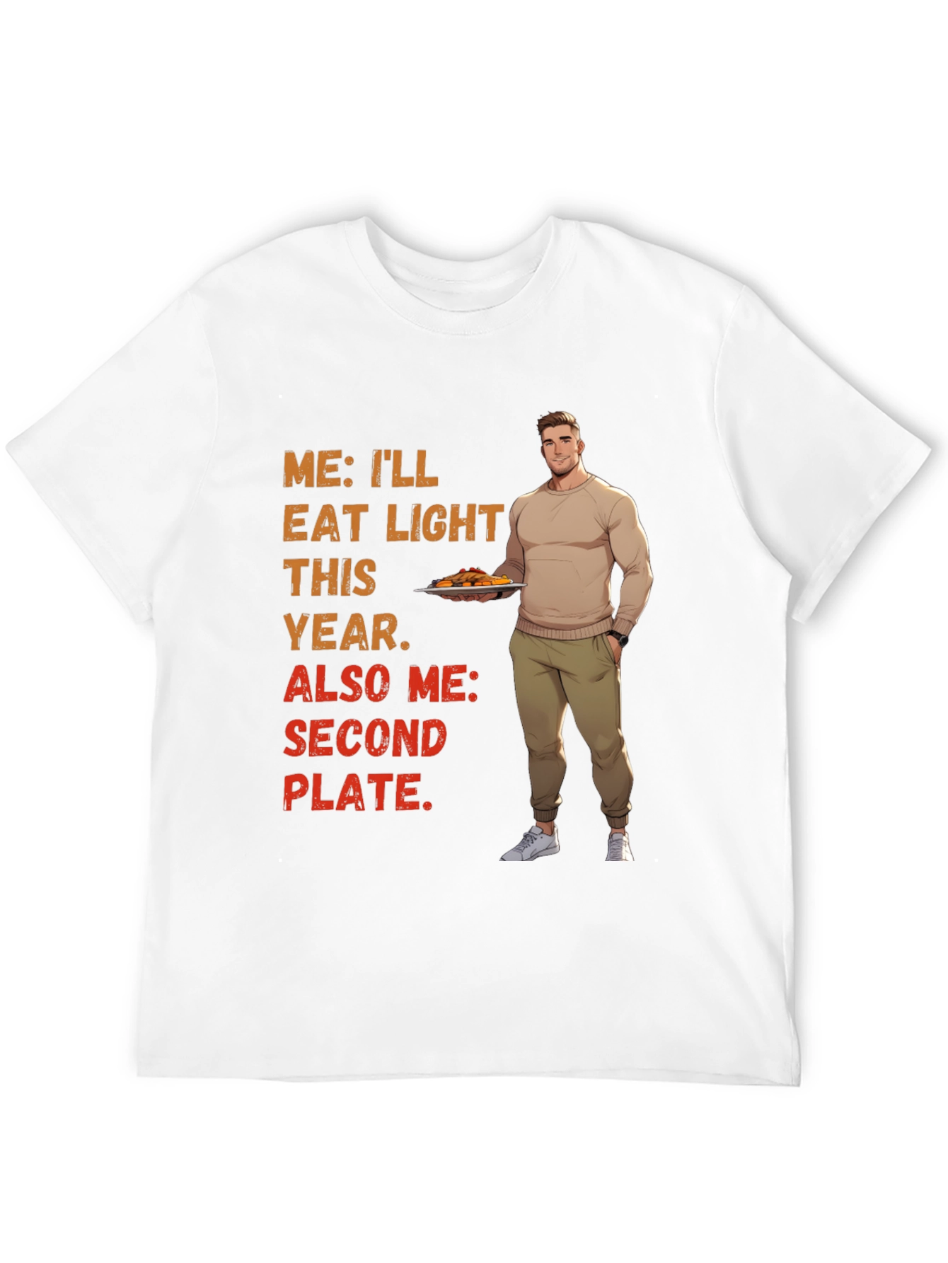 Funny Second Plate T-Shirt