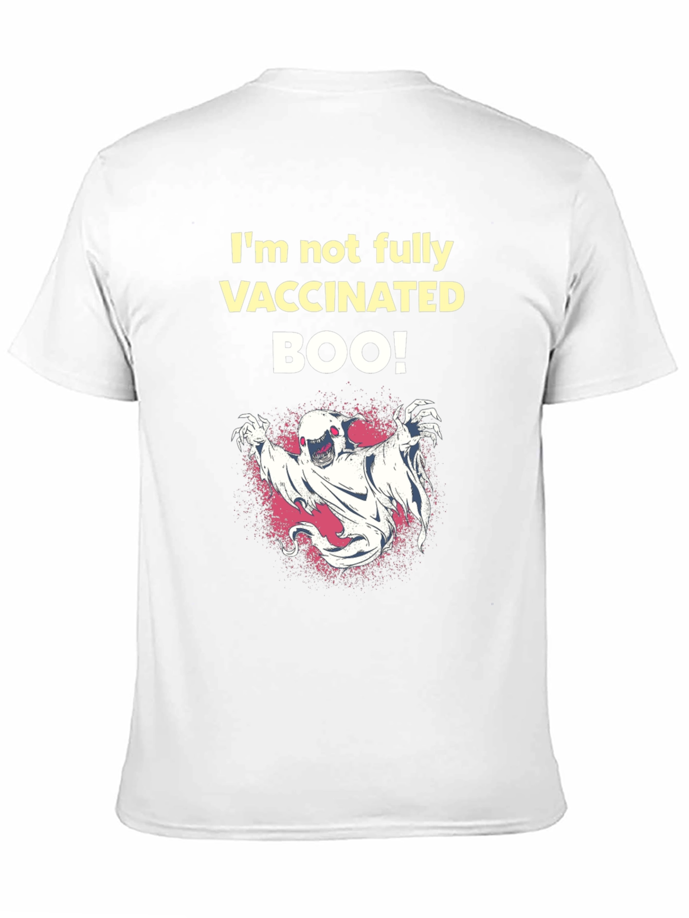 Vaccinated Boo! T-Shirt - Halloween Humor Tee