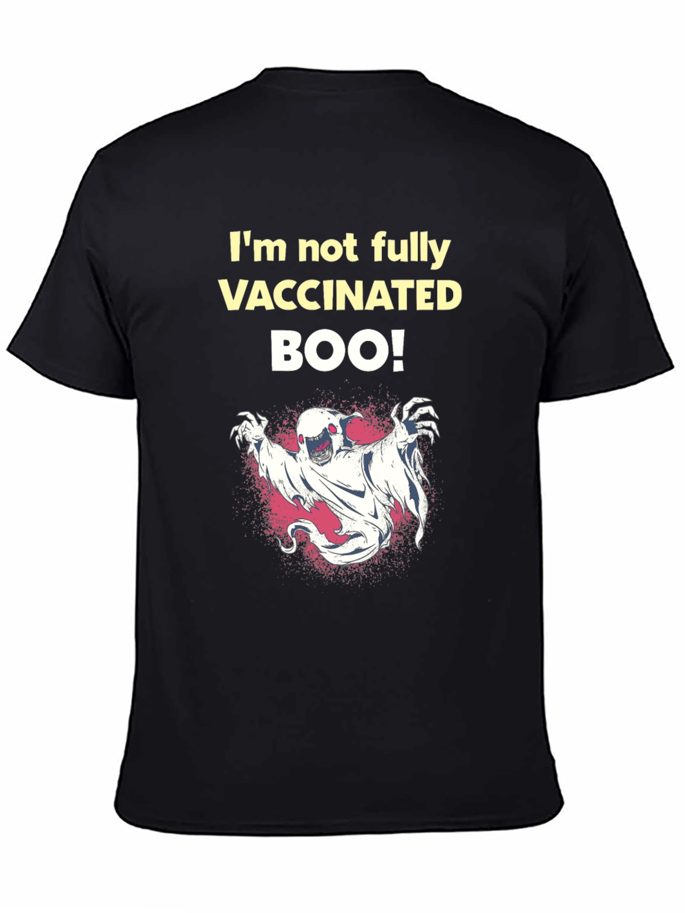 Vaccinated Boo! T-Shirt - Halloween Humor Tee