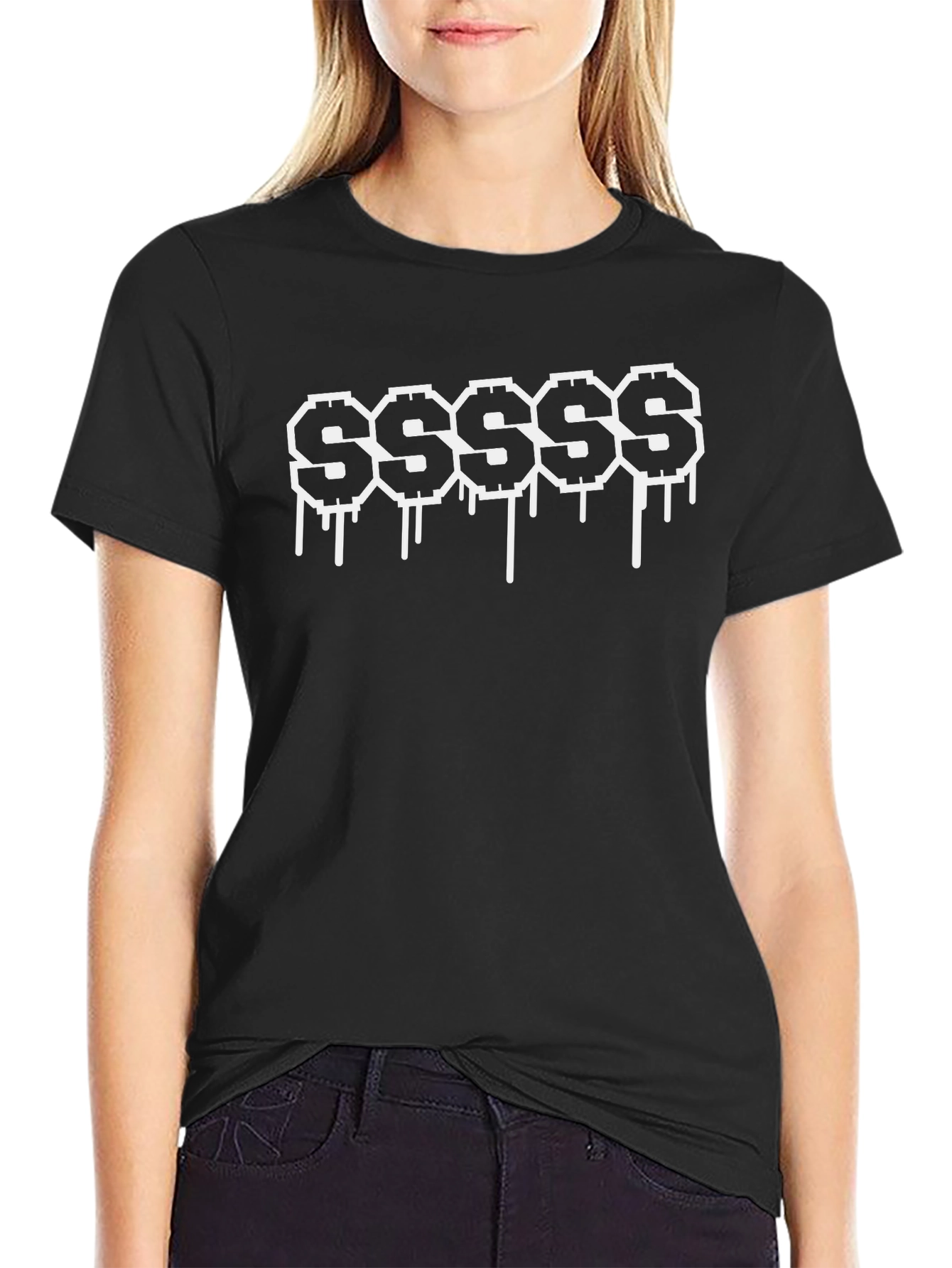 Money Drip Black Graphic Tee