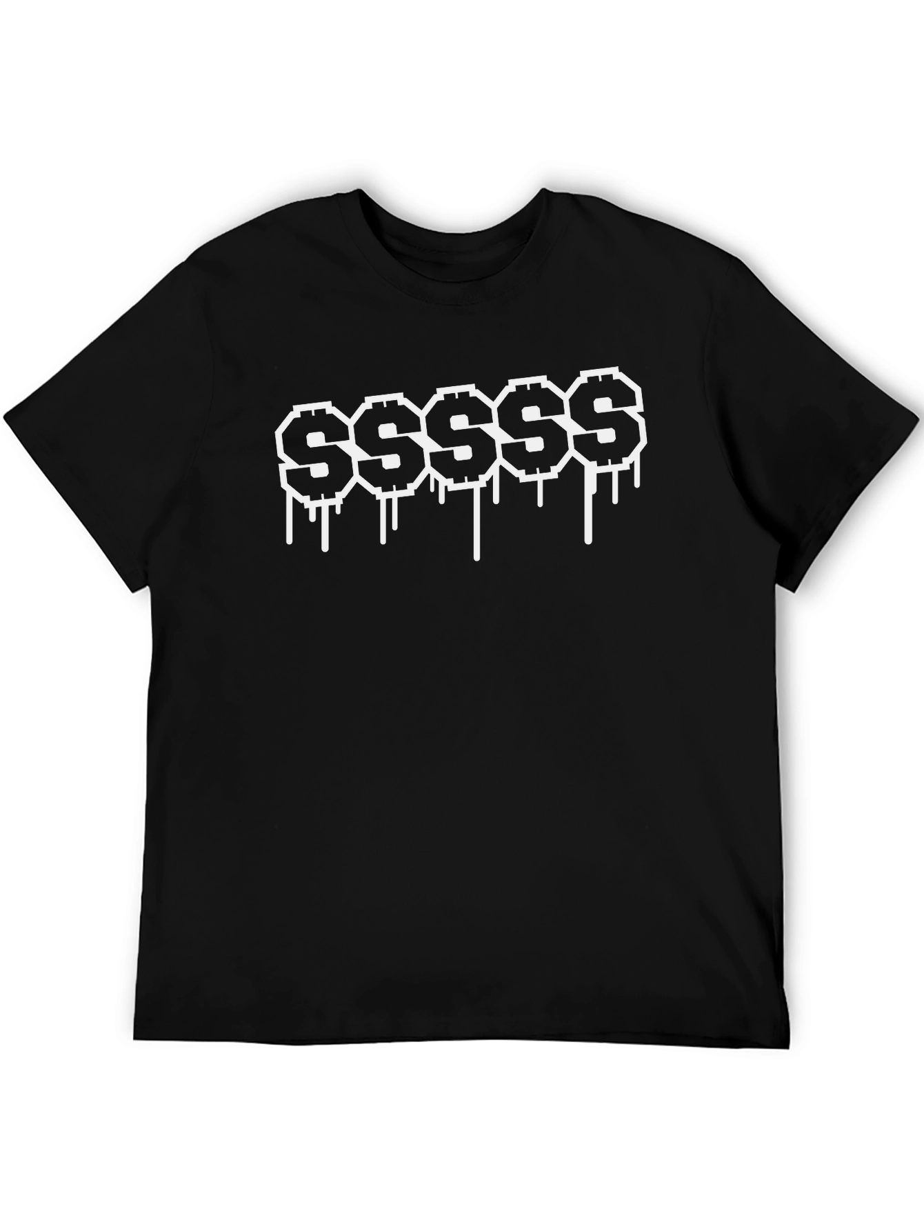 Money Drip Black Graphic Tee