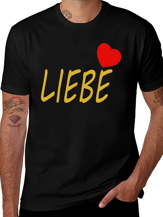 Liebe Love Heart T-Shirt