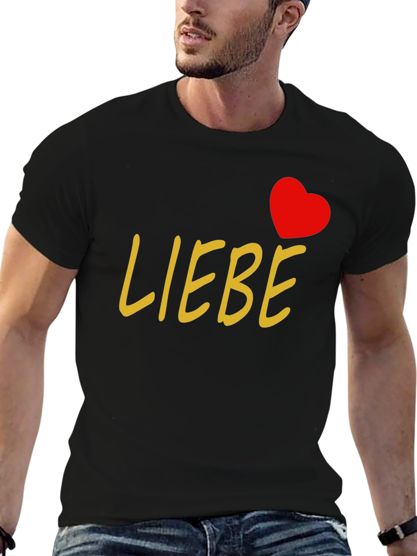 Liebe Love Heart T-Shirt