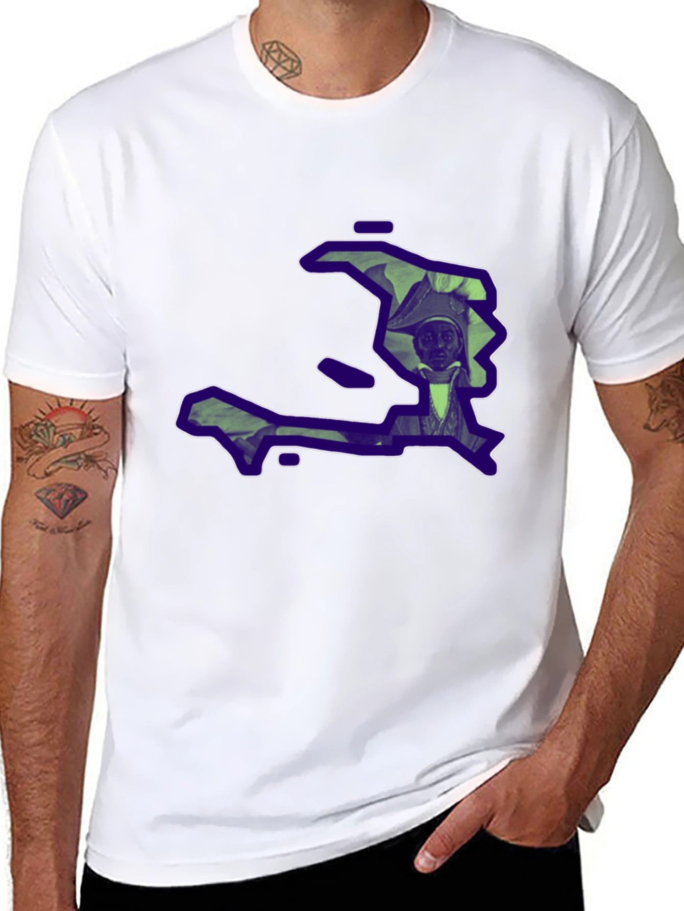 Haiti Toussaint Louverture Graphic Tee