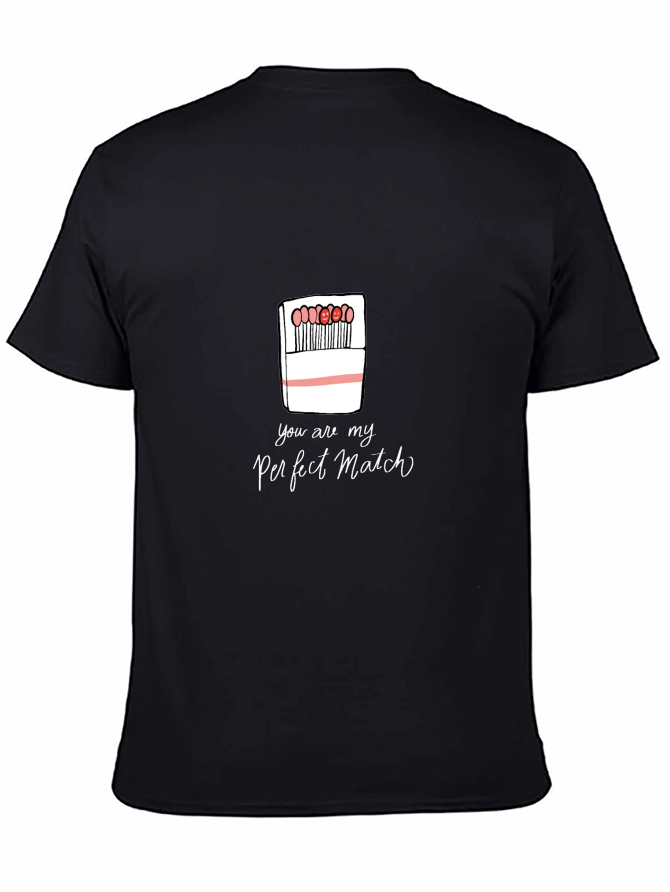 Perfect Match Graphic Tee - Stylish Cotton T-Shirt