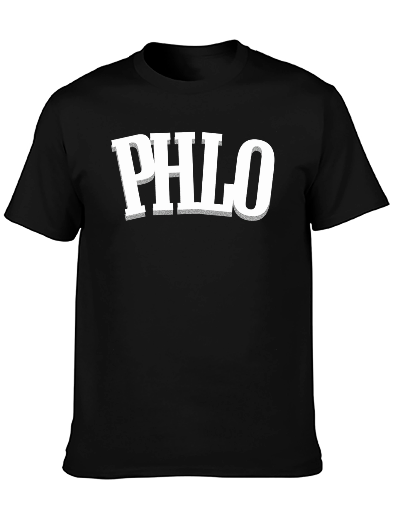 PHLO Graphic Tee - Stylish Black T-Shirt