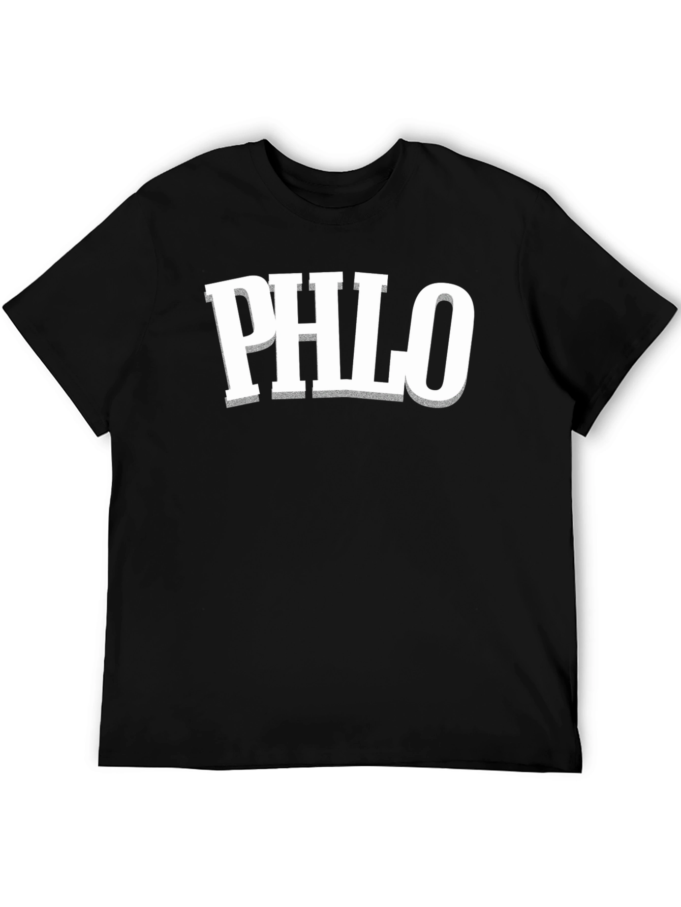 PHLO Graphic Tee - Stylish Black T-Shirt