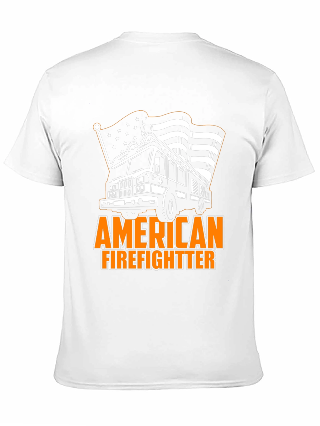 American Firefighter Graphic Tee