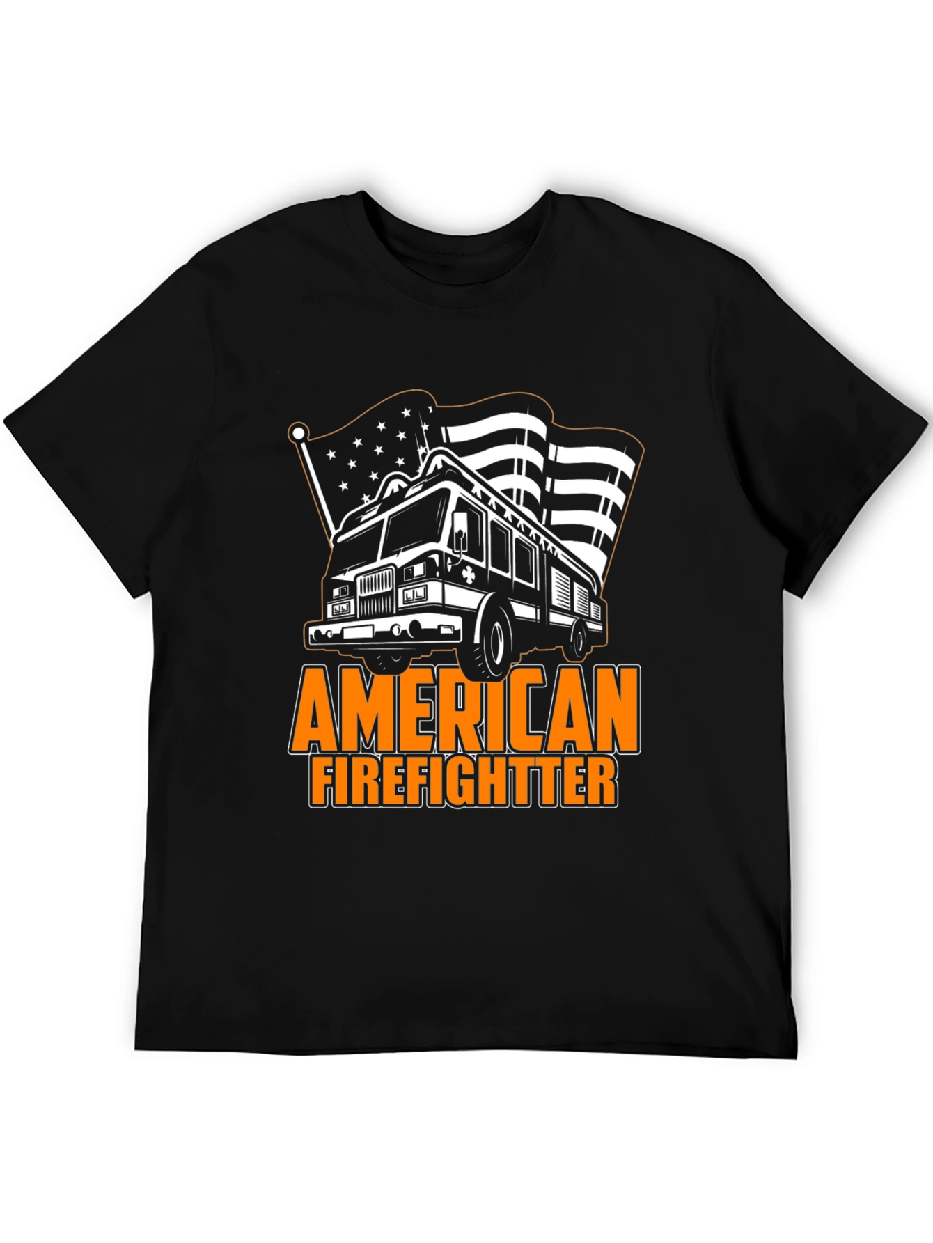 American Firefighter Graphic Tee