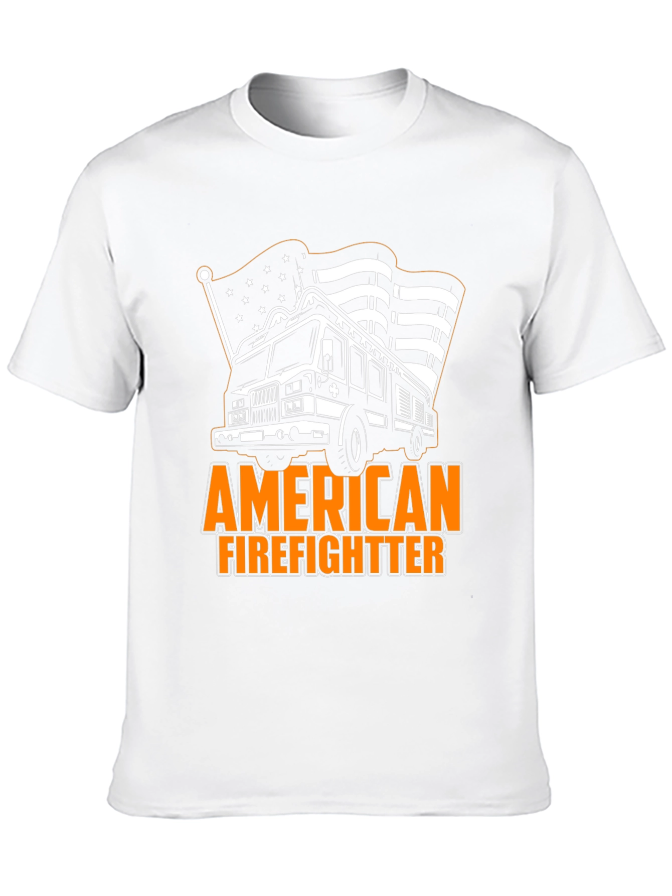 American Firefighter Graphic Tee