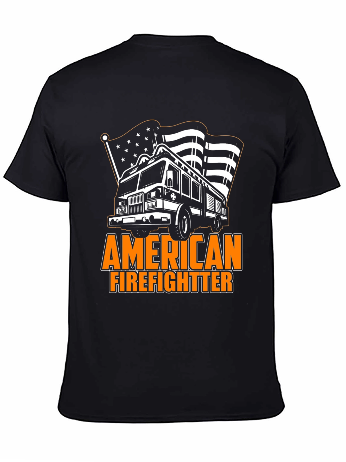 American Firefighter Graphic Tee