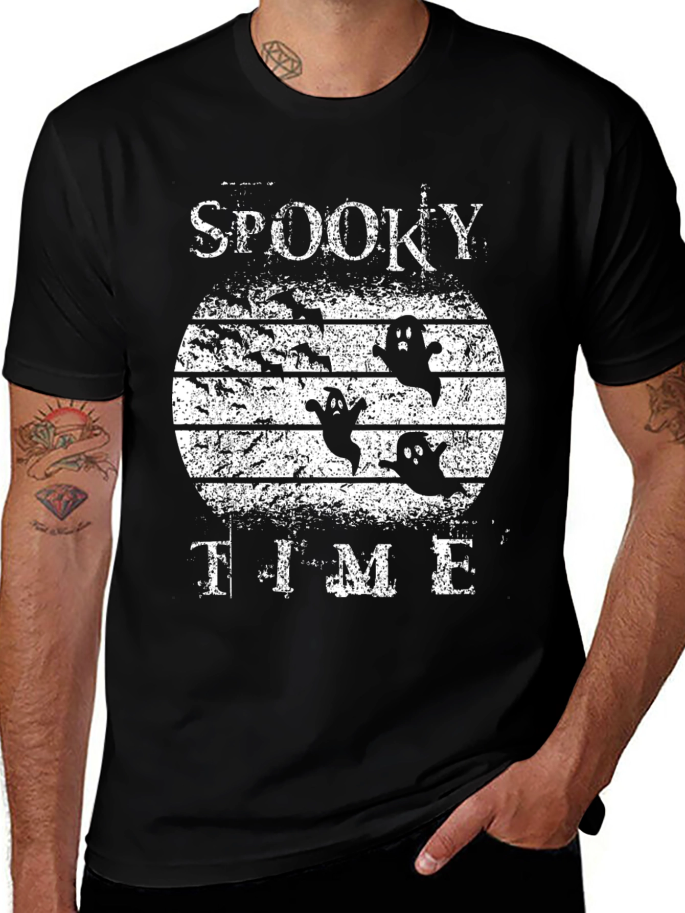 Spooky Time Halloween Graphic Tee
