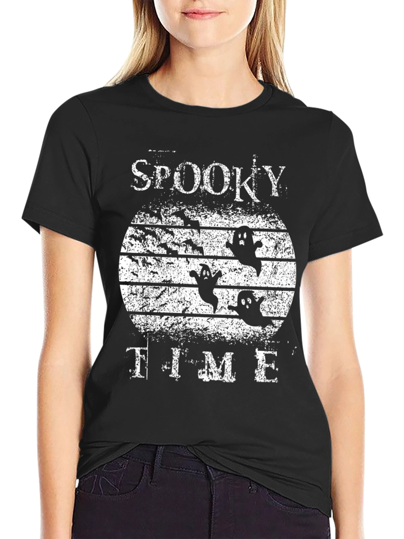 Spooky Time Halloween Graphic Tee