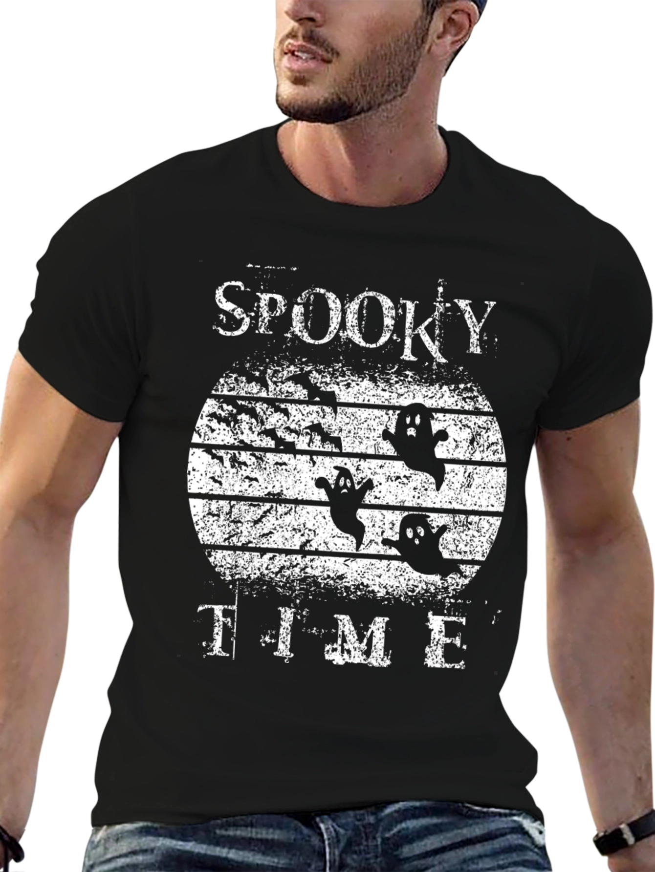 Spooky Time Halloween Graphic Tee