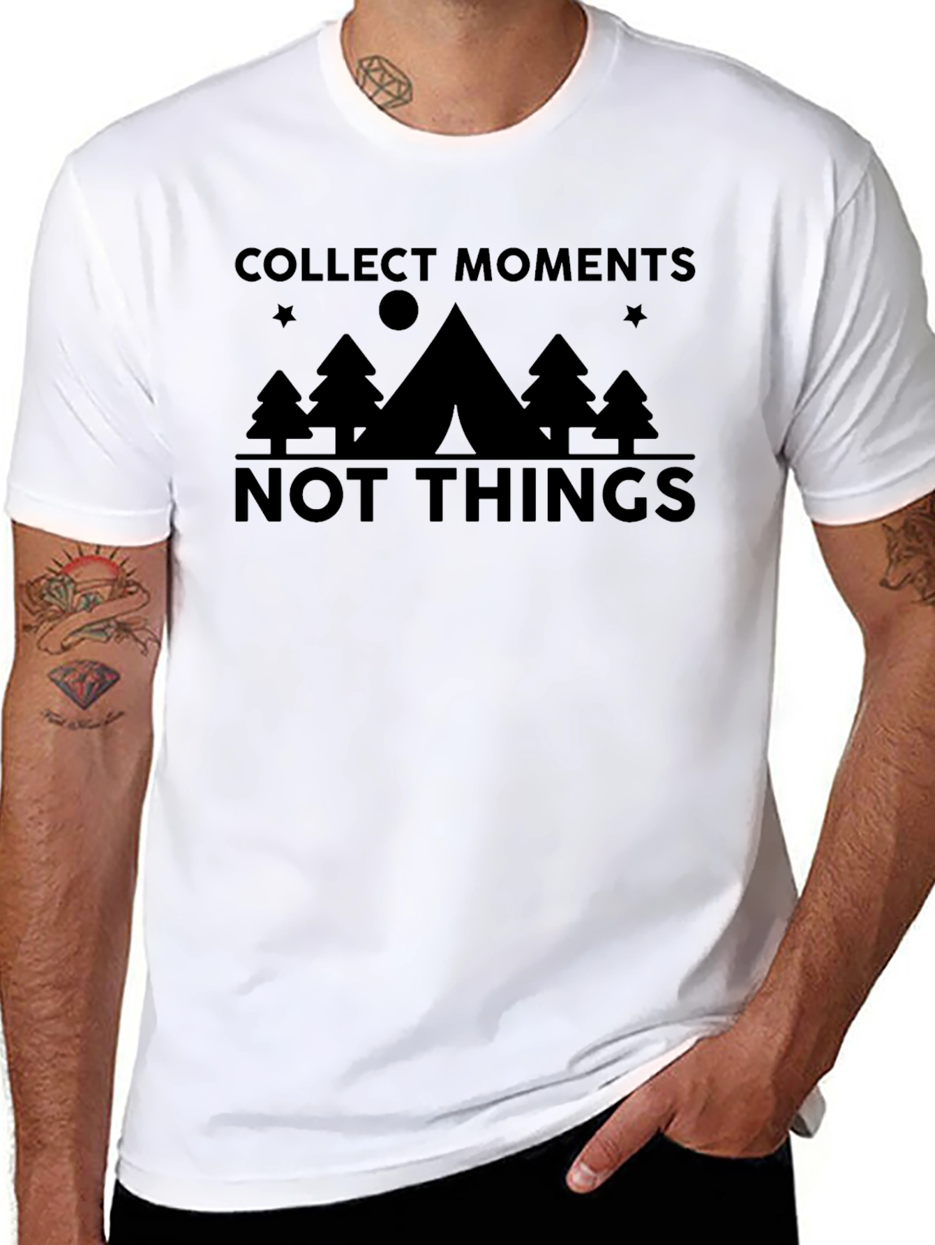 Collect Moments Graphic Tee - Black