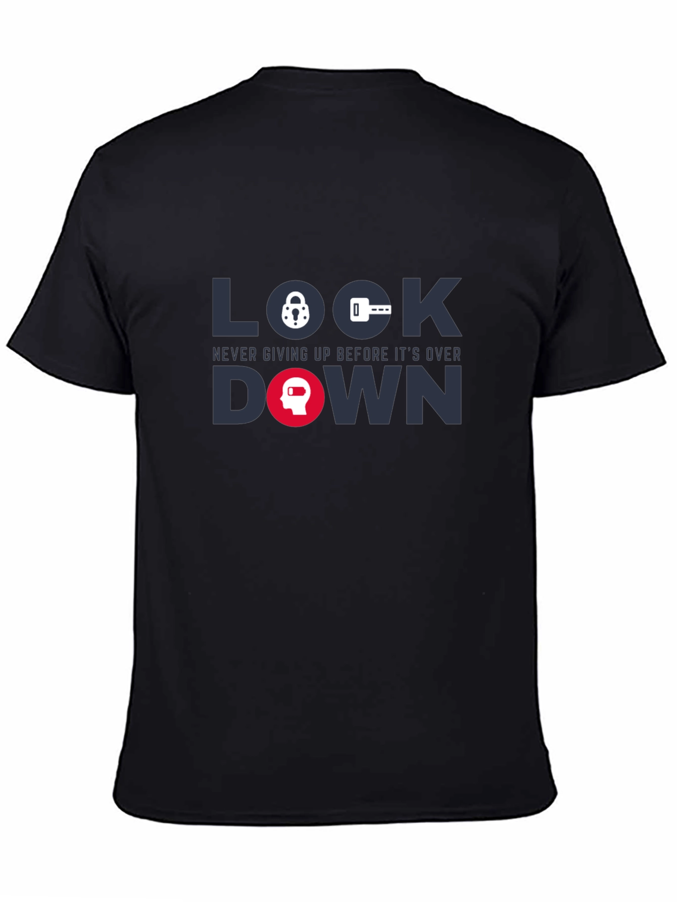 Lockdown Graphic Tee - Never Giving Up T-Shirt