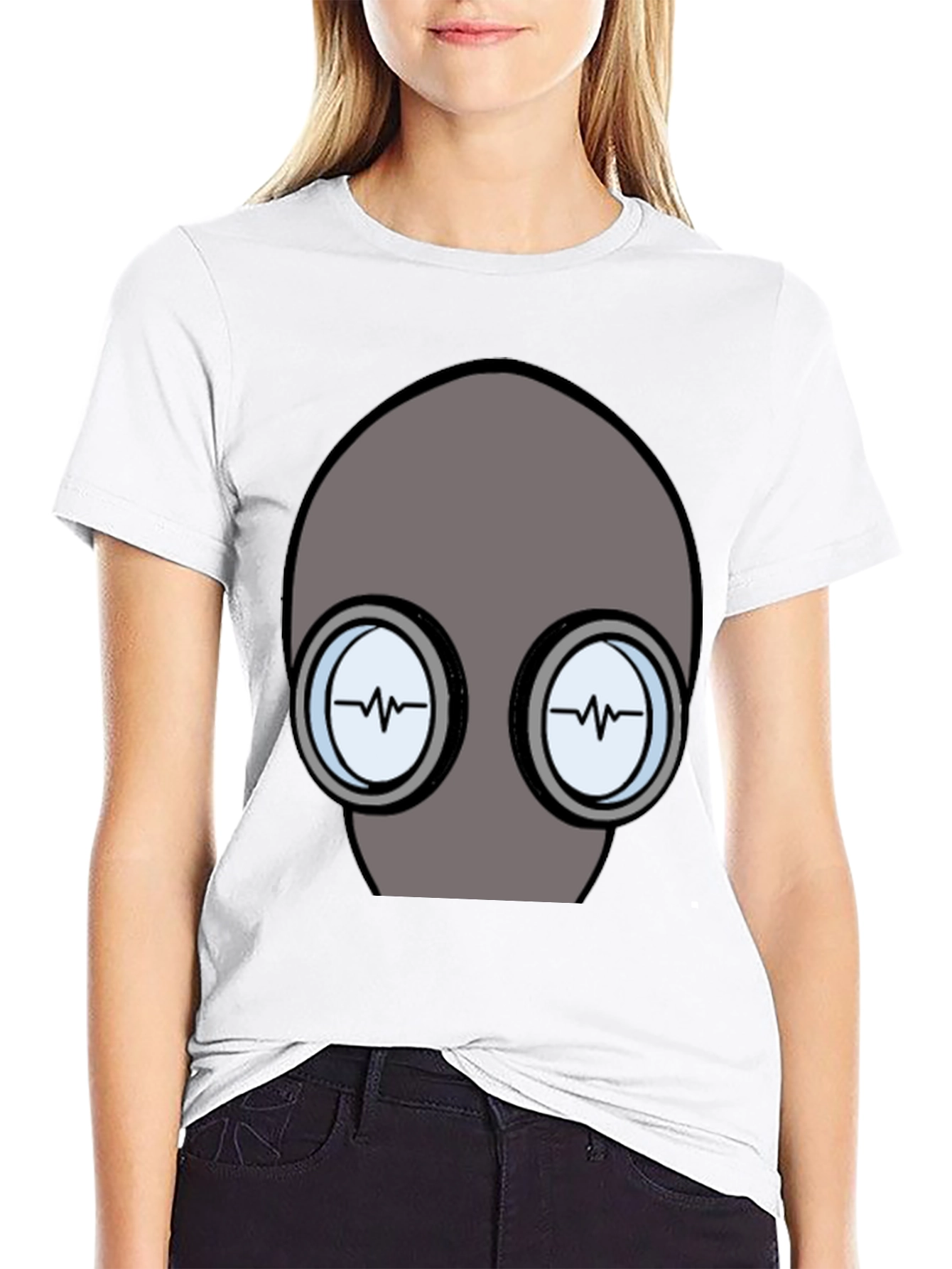 Cool Gray Alien T-Shirt