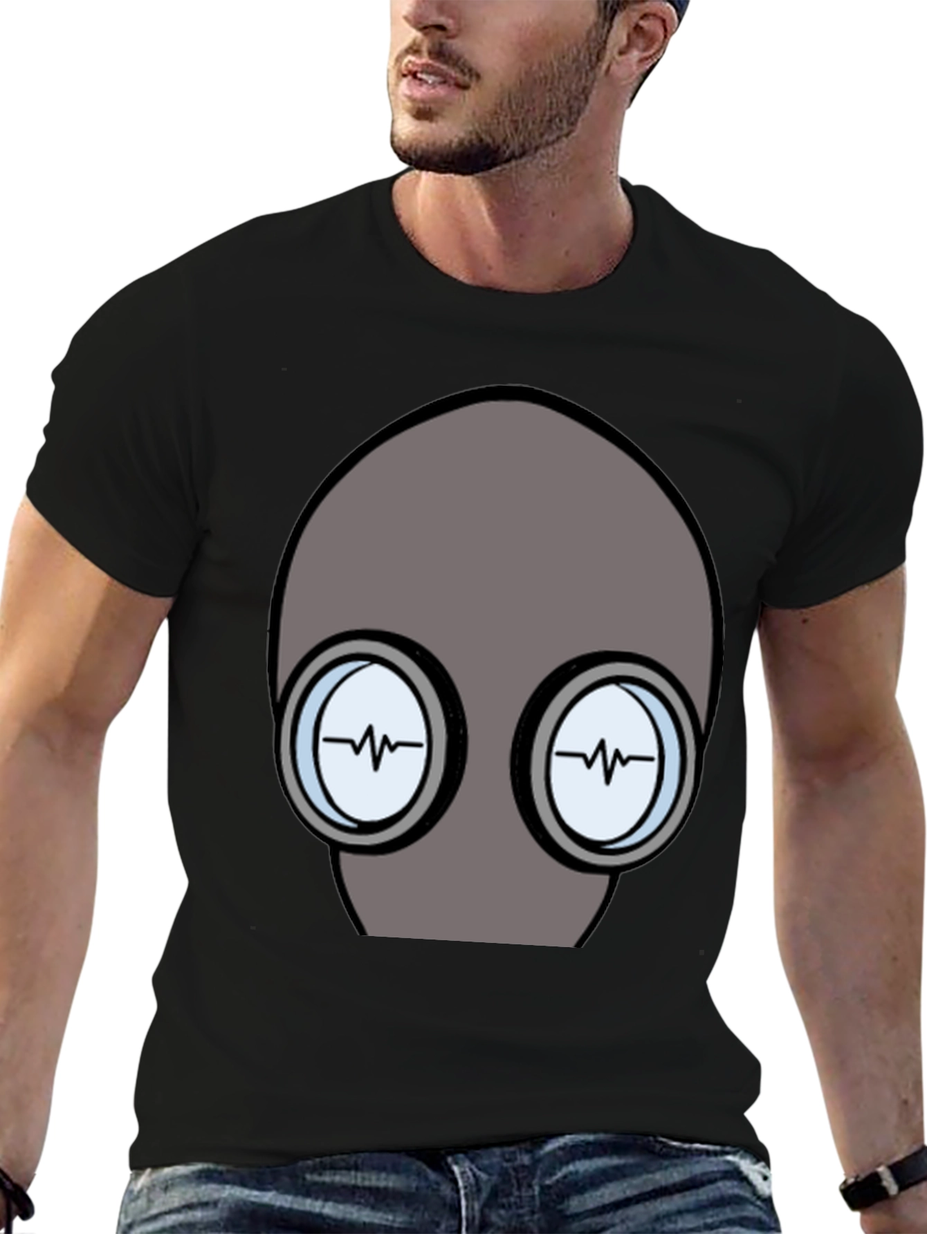 Cool Gray Alien T-Shirt
