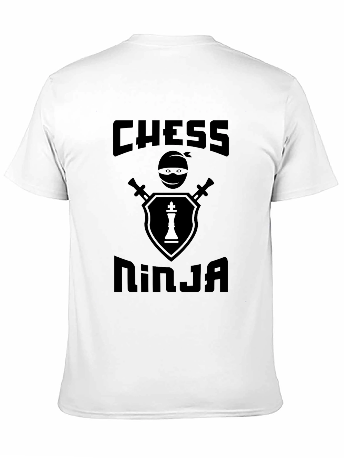 Chess Ninja T-Shirt - Black Graphic Tee