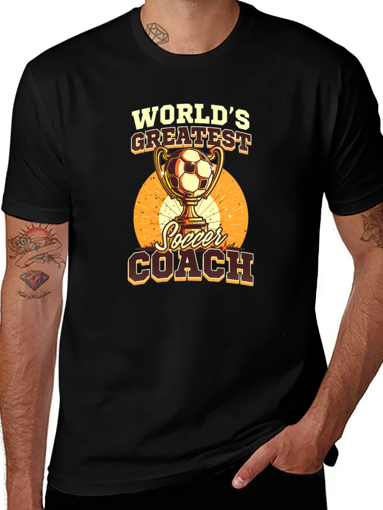 Worlds Greatest Soccer Coach T-Shirt