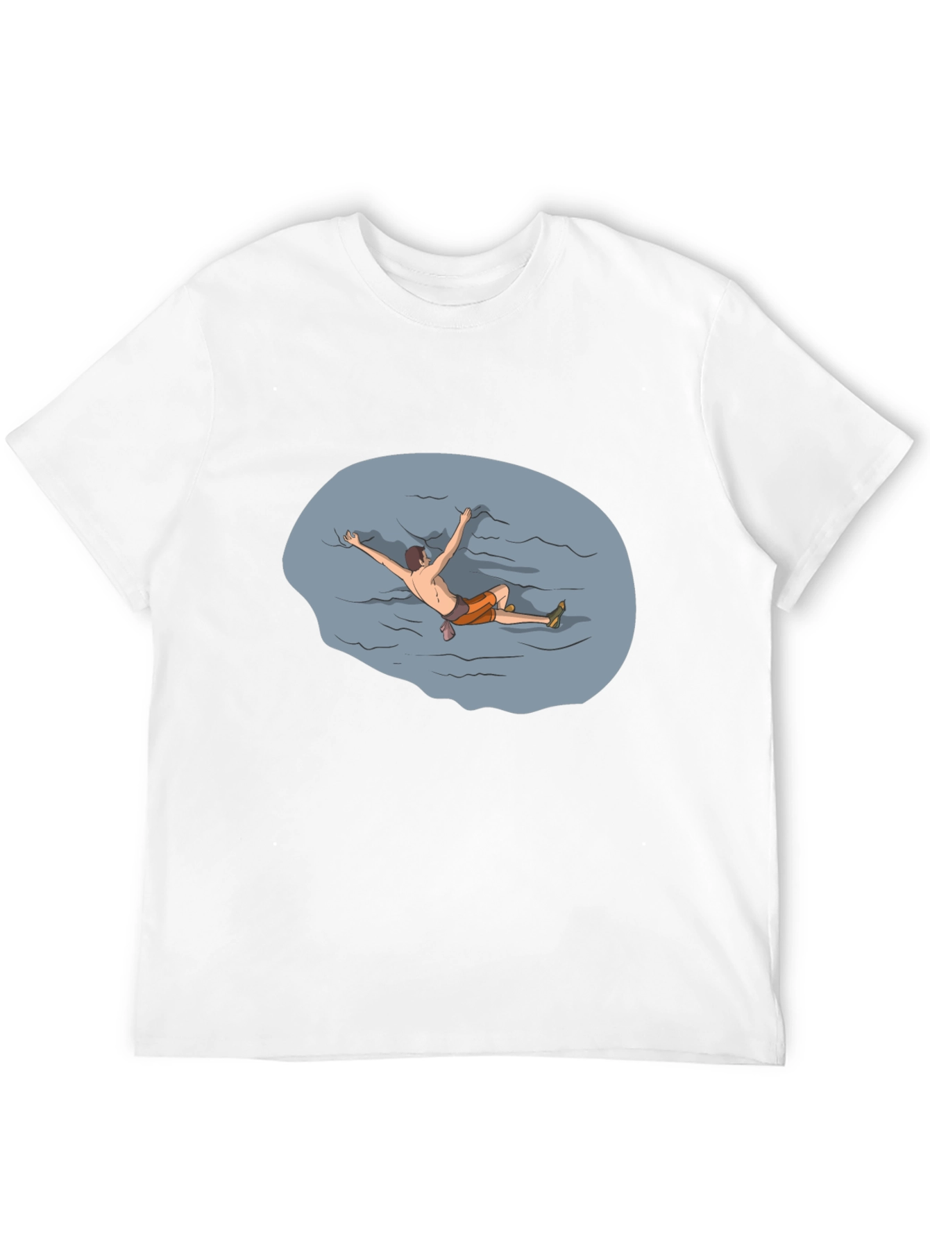 Climber Graphic T-Shirt - Black Crew Neck Tee