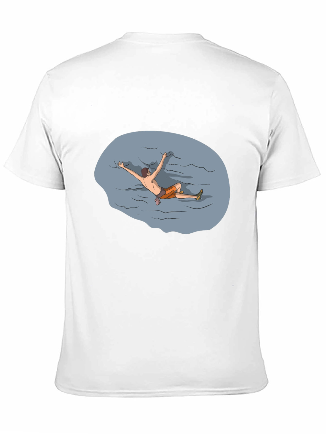 Climber Graphic T-Shirt - Black Crew Neck Tee
