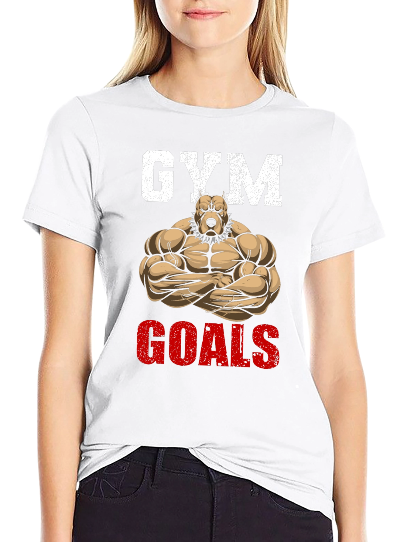 Gym Goals Pitbull T-Shirt