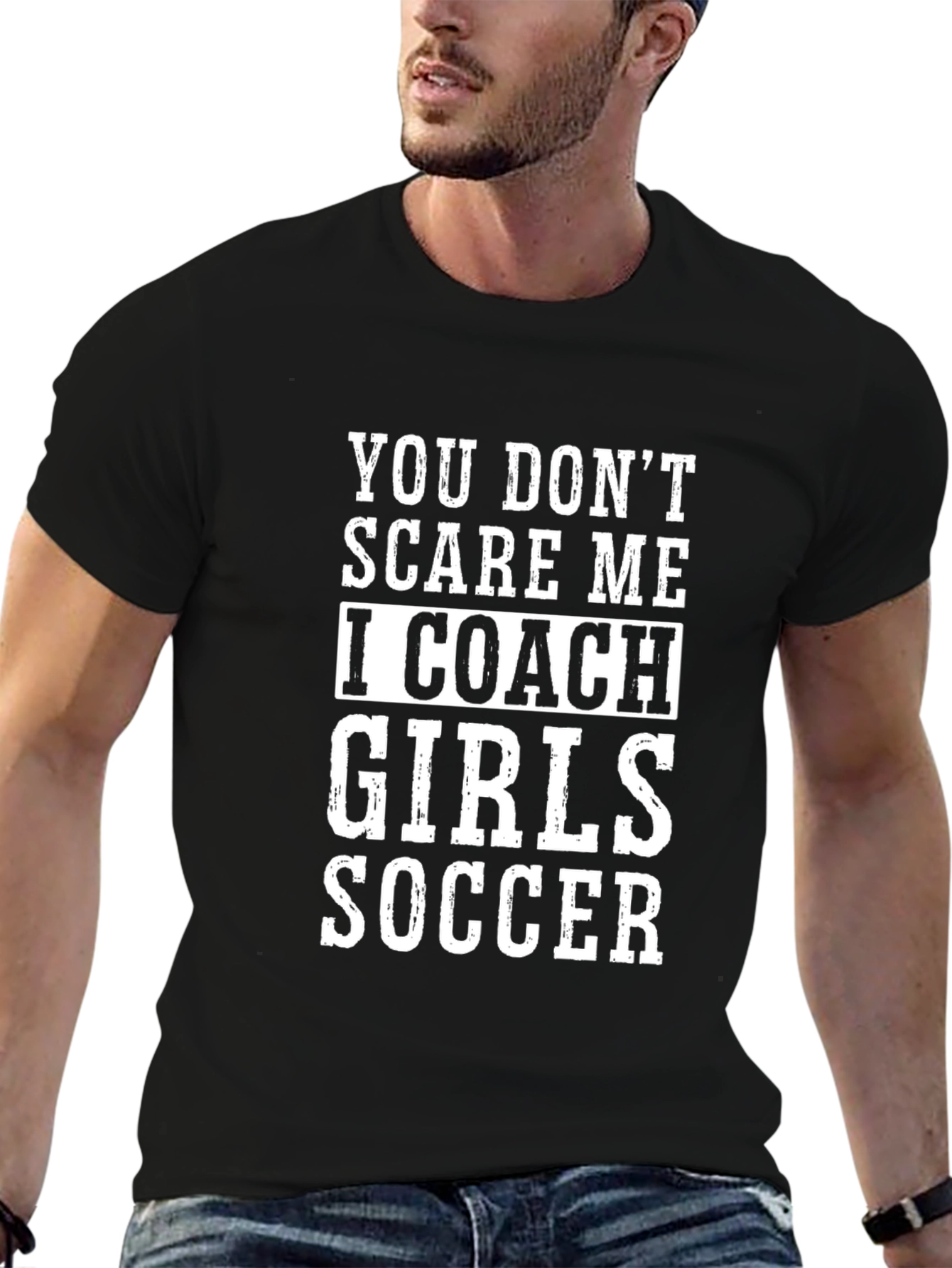 Funny Girls Soccer Coach T-Shirt