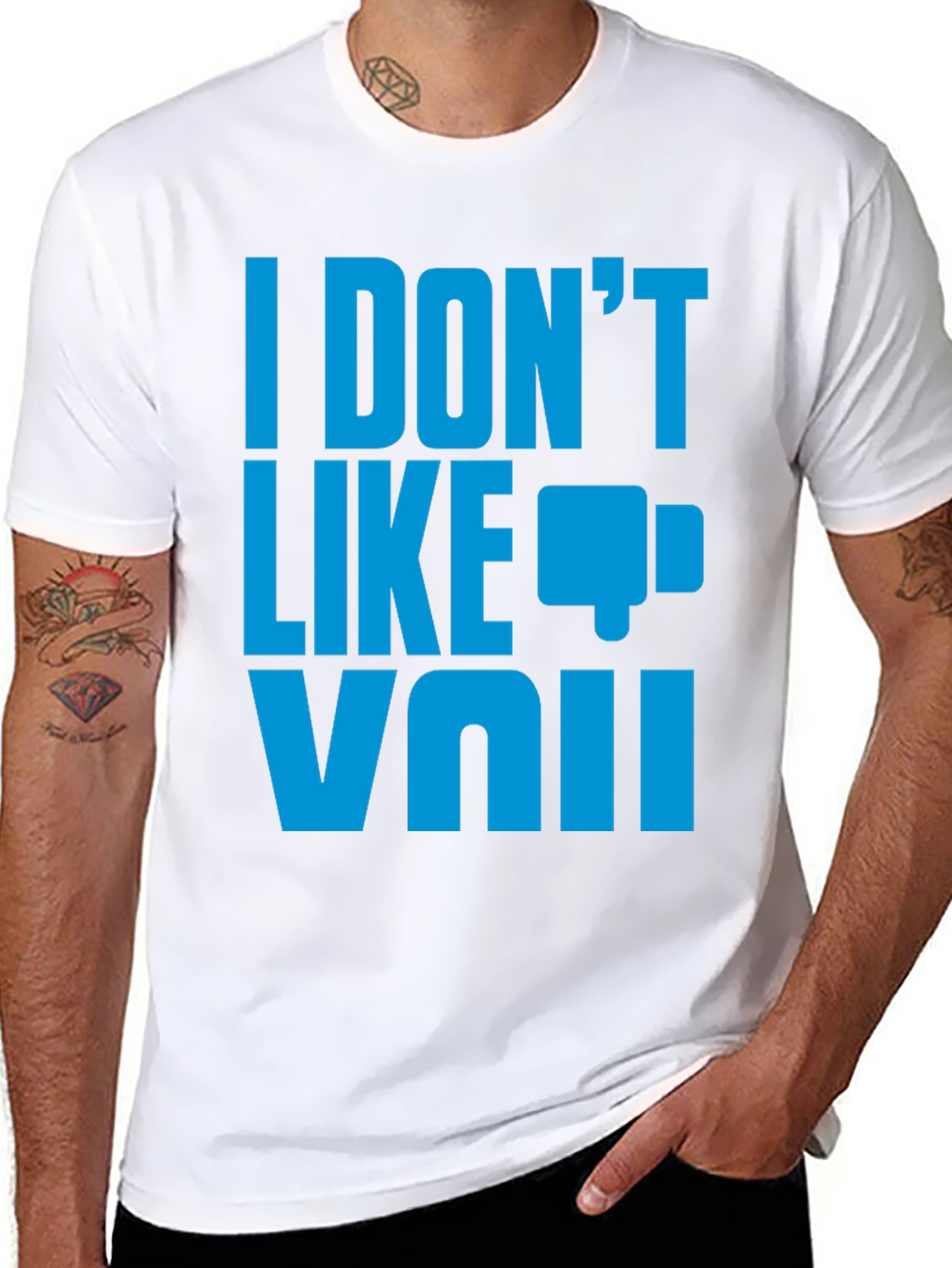 I Dont Like VAI T-Shirt - Funny Sarcastic Tee